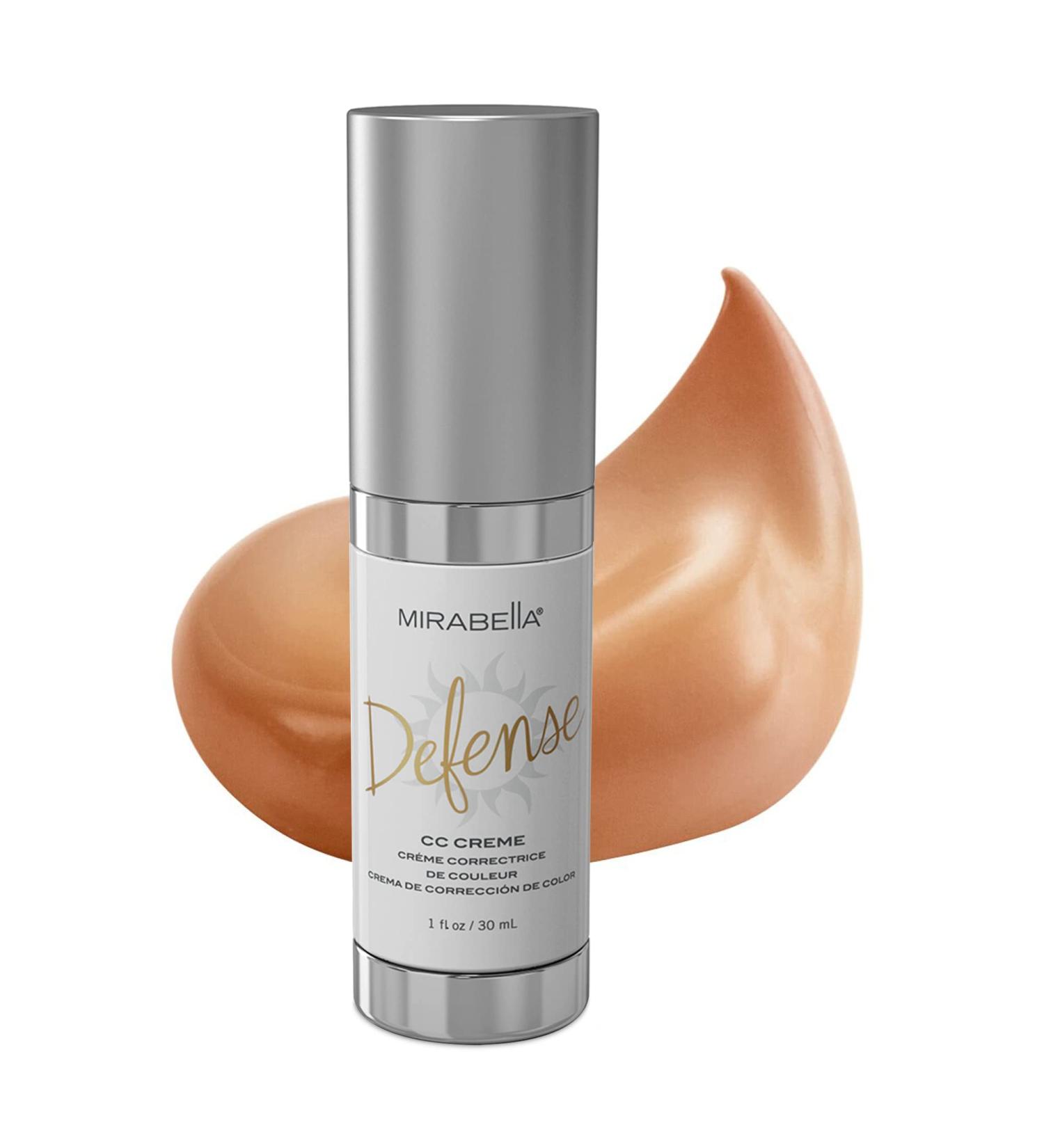 Mirabella CC Cream Medium - Hydrating Full Coverage with SPF 20, Oil Control & Vitamin E for All Skin Types - Buy Online on SooperMarket.com
