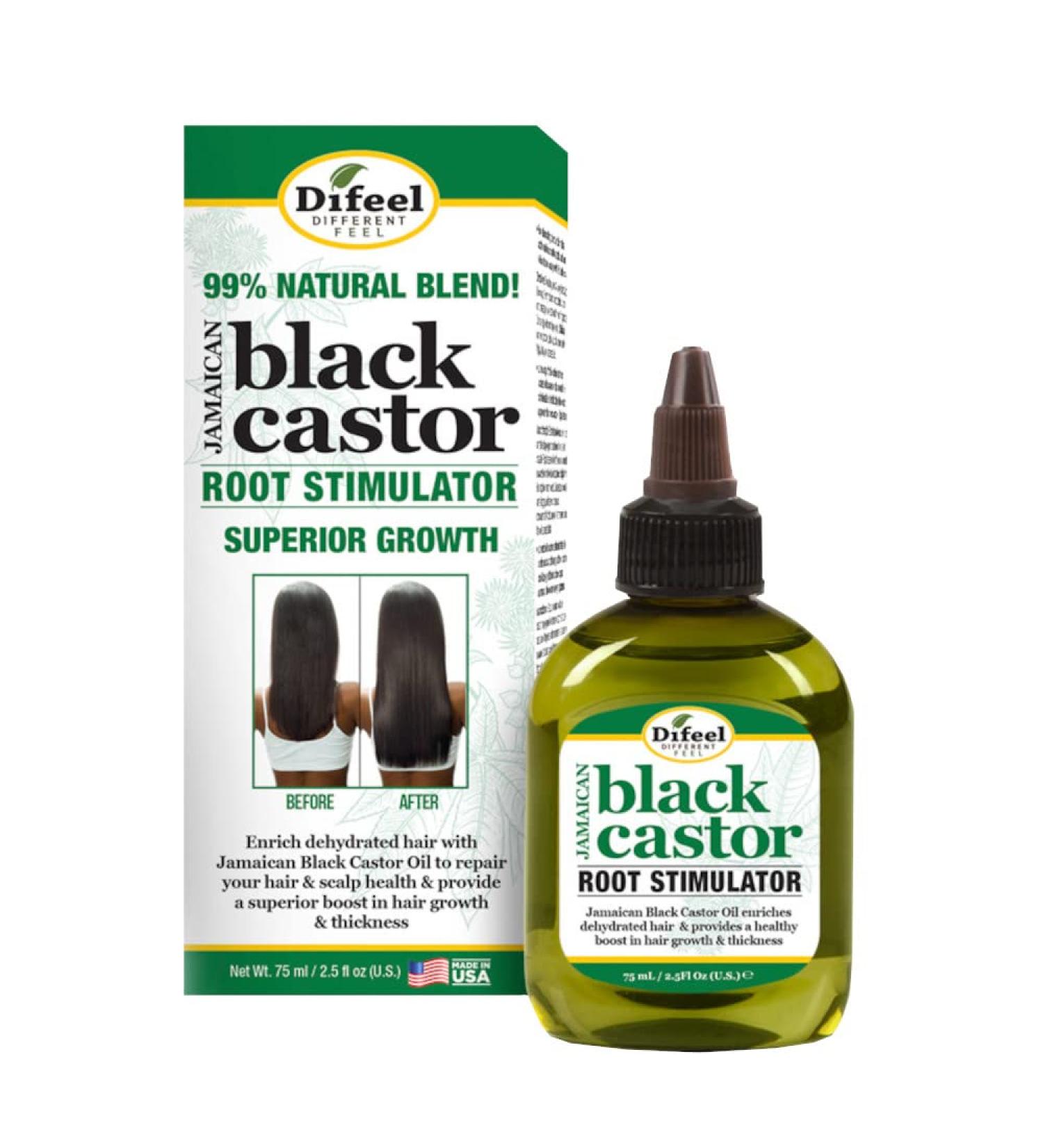 Difeel Jamaican Black Castor Root Stimulator 2.5 oz - Superior Growth Formula - Buy Online on SooperMarket.com