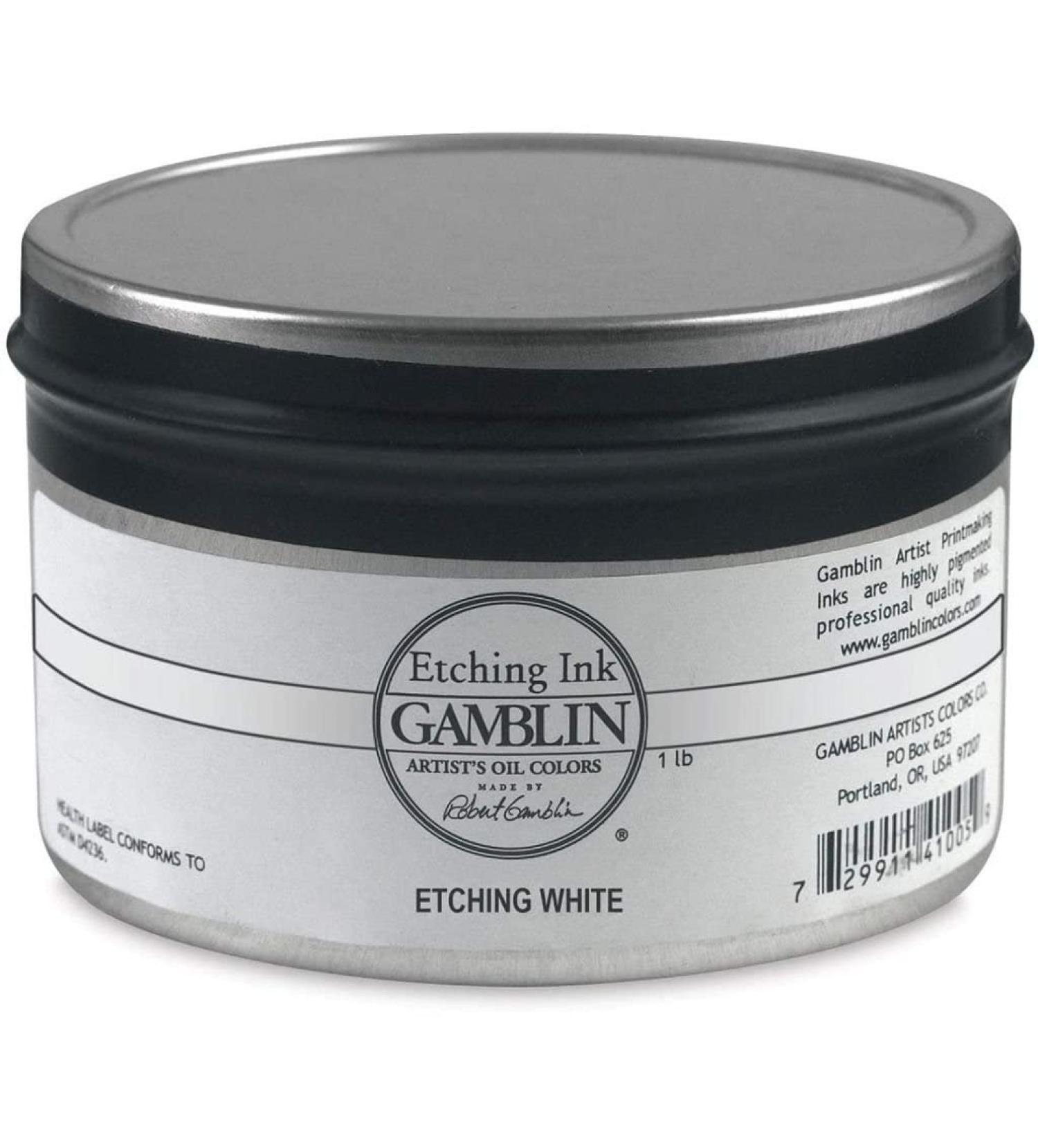 Etching Ink Color: Etching White