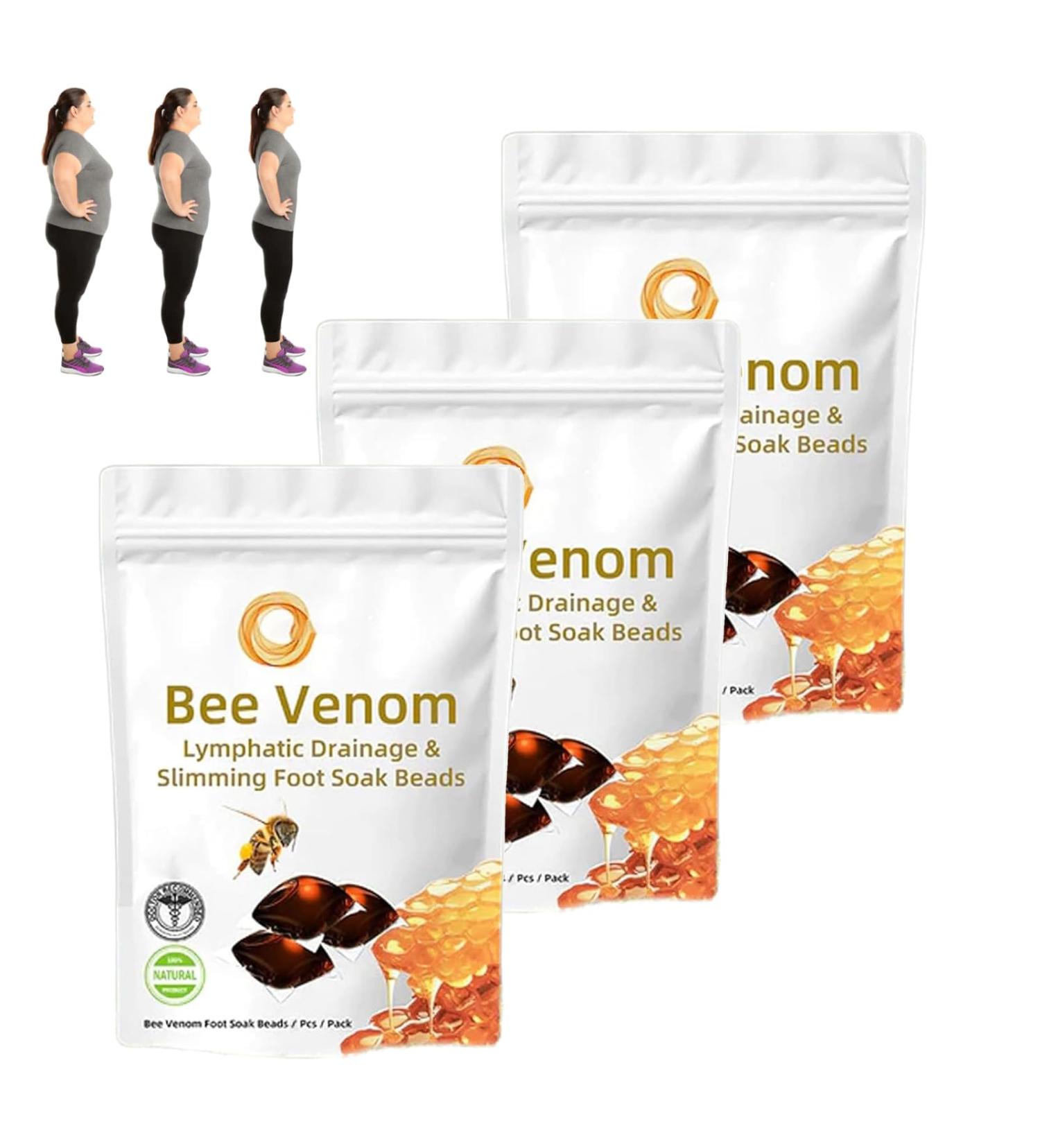 Lukmlca Bee Venom Lymphatic Drainage & Slimming Foot Soak Beads Aprolo Detoxingherbs Cleansing Foot Soak Beads Bee Venom Foot Soak Beads Body Detox Foot Soak Beads (30PCS) - Buy Online on SooperMarket.com