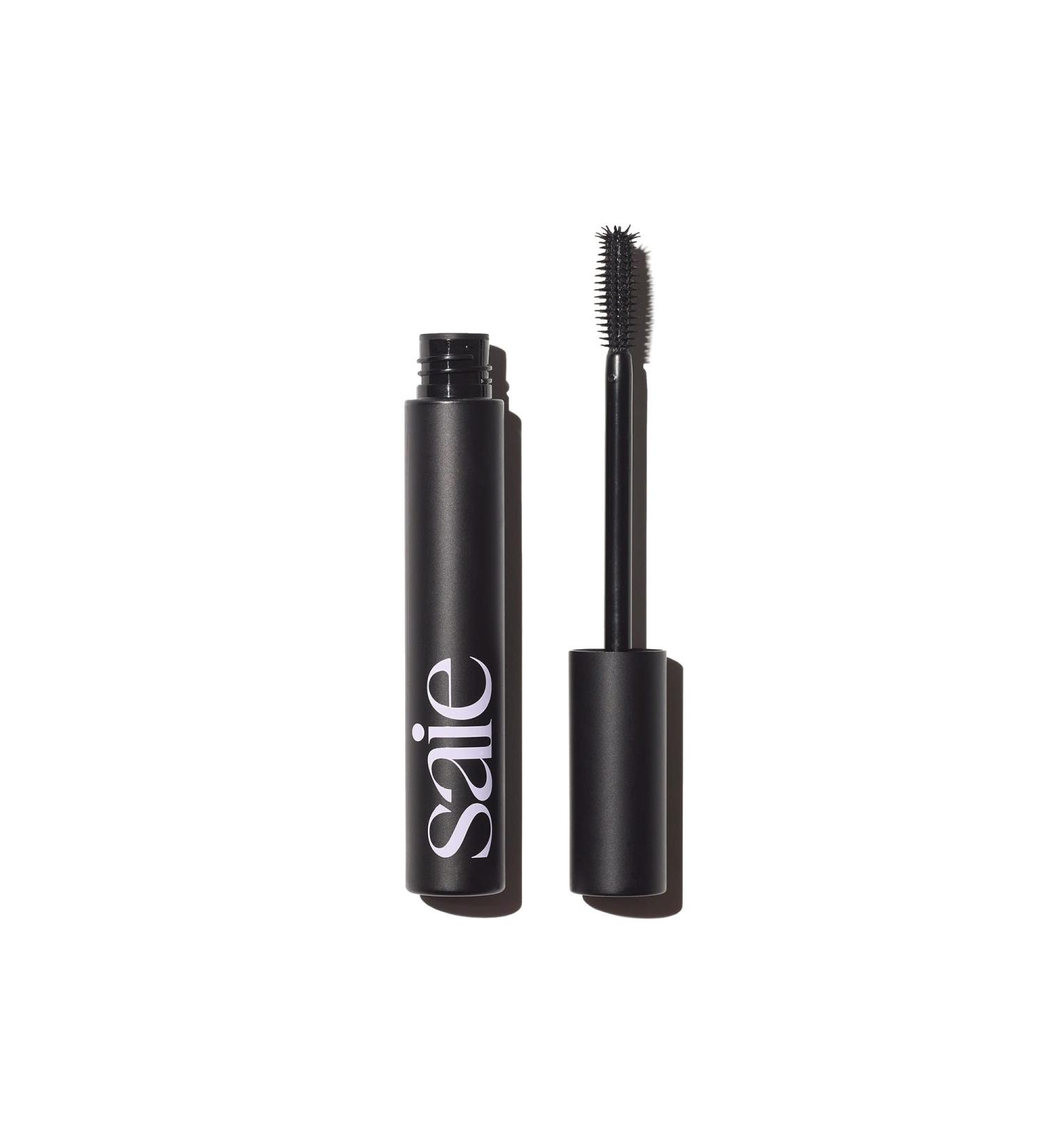 Saie Mascara 101 - Lengthening & Volumizing Black Mascara - Strengthening Formula (0.31 oz) - Buy Online on SooperMarket.com