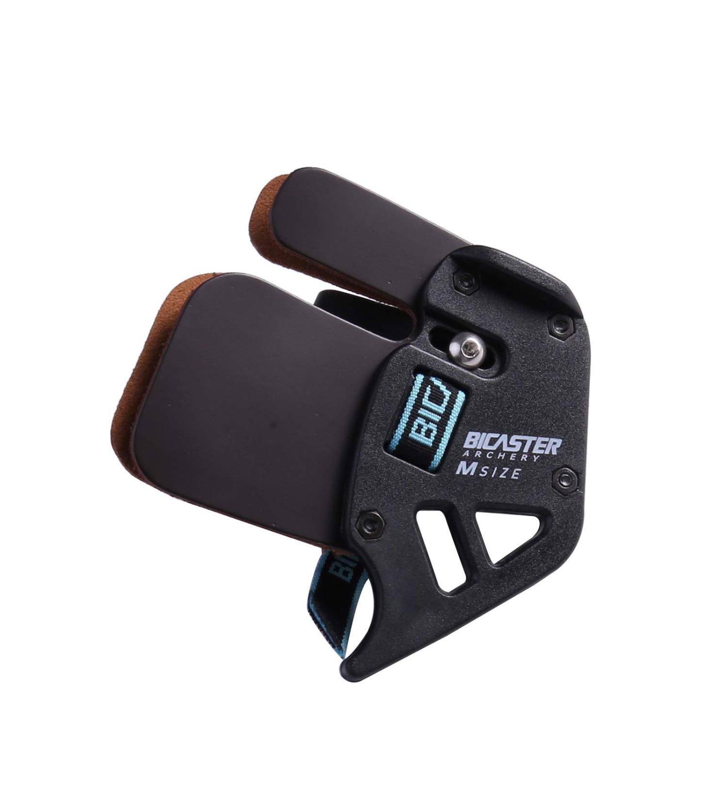 Bicaster Genuine Leather RH Archery Finger Tab - Black Medium - Buy Online on SooperMarket.com