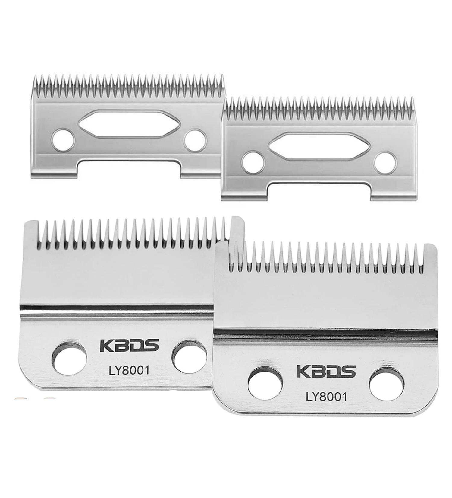 KBDS 2-Hole Replacement Shear Blades | Precision Blades for Magic Clip 5 Star Senior & Reflections Senior | 2-Pack | Silver - Buy Online on SooperMarket.com