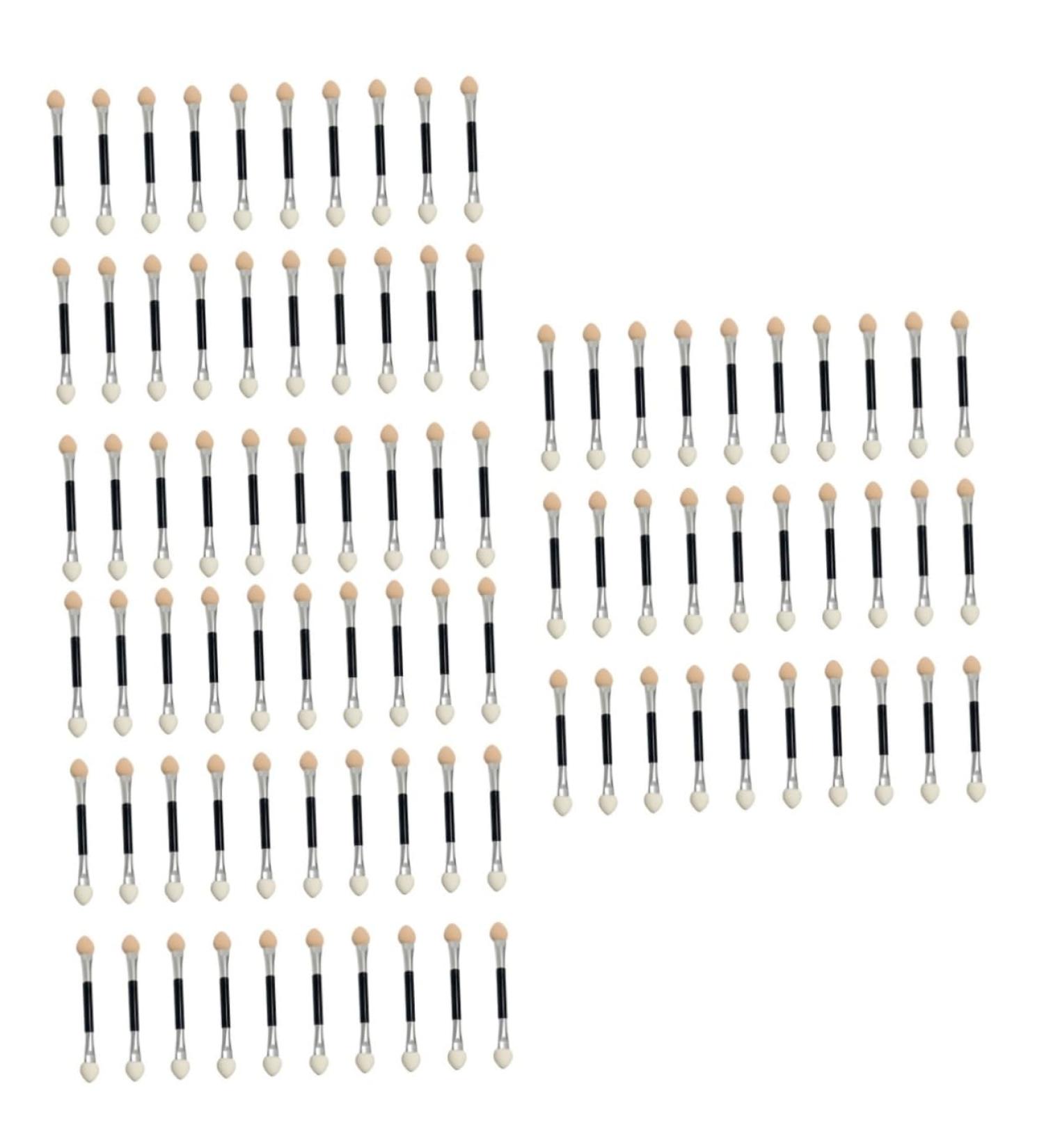 Beavorty 150 pcs Daily Shadow Sides Girl Stick Eyeshadow Practical Tools Lady Aluminum Brush - Buy Online on SooperMarket.com