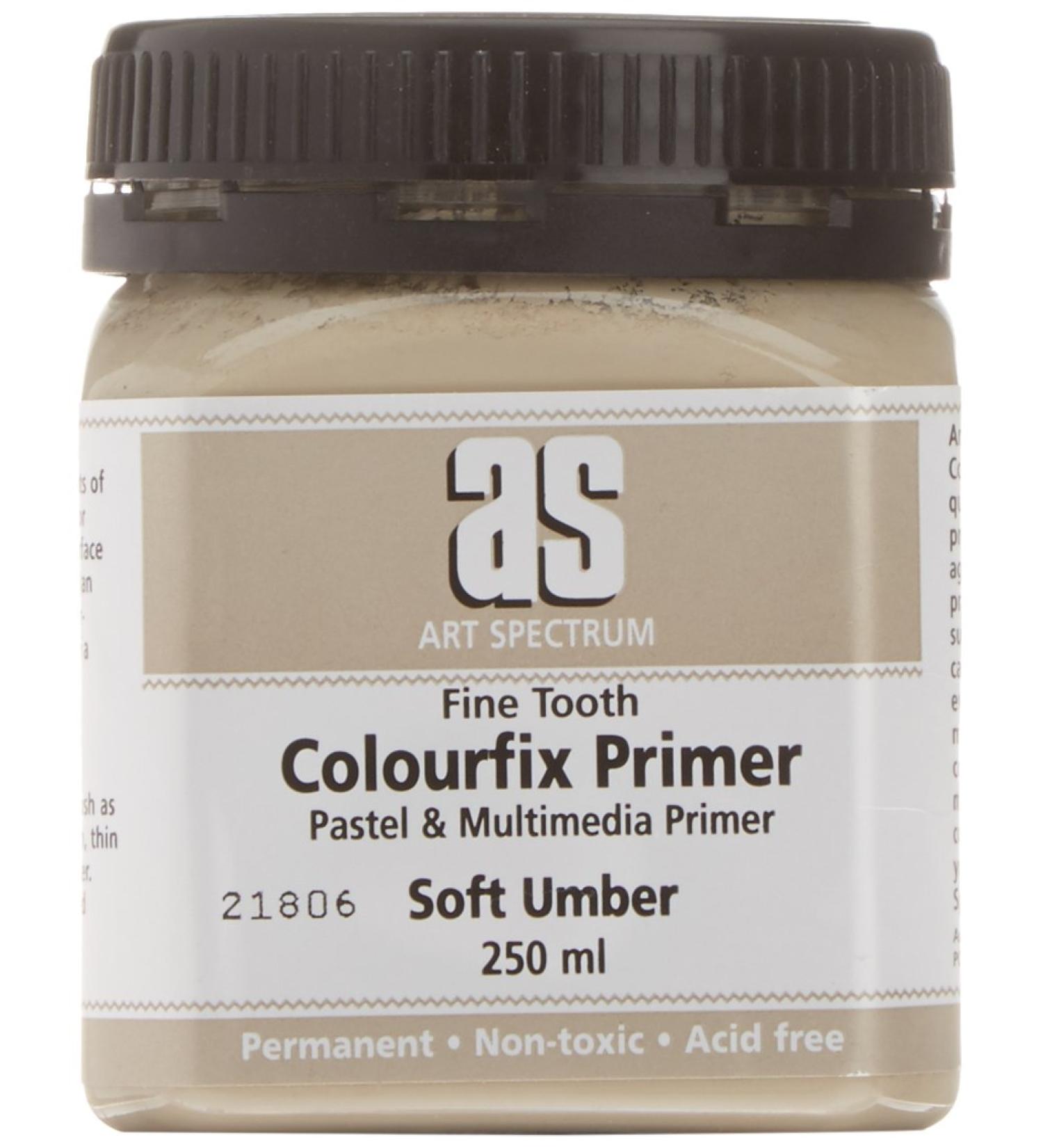 Colourfix Soft Umber Sanded Pastel Grounds - 250ml (8.5oz) Jar - Buy Online on SooperMarket.com