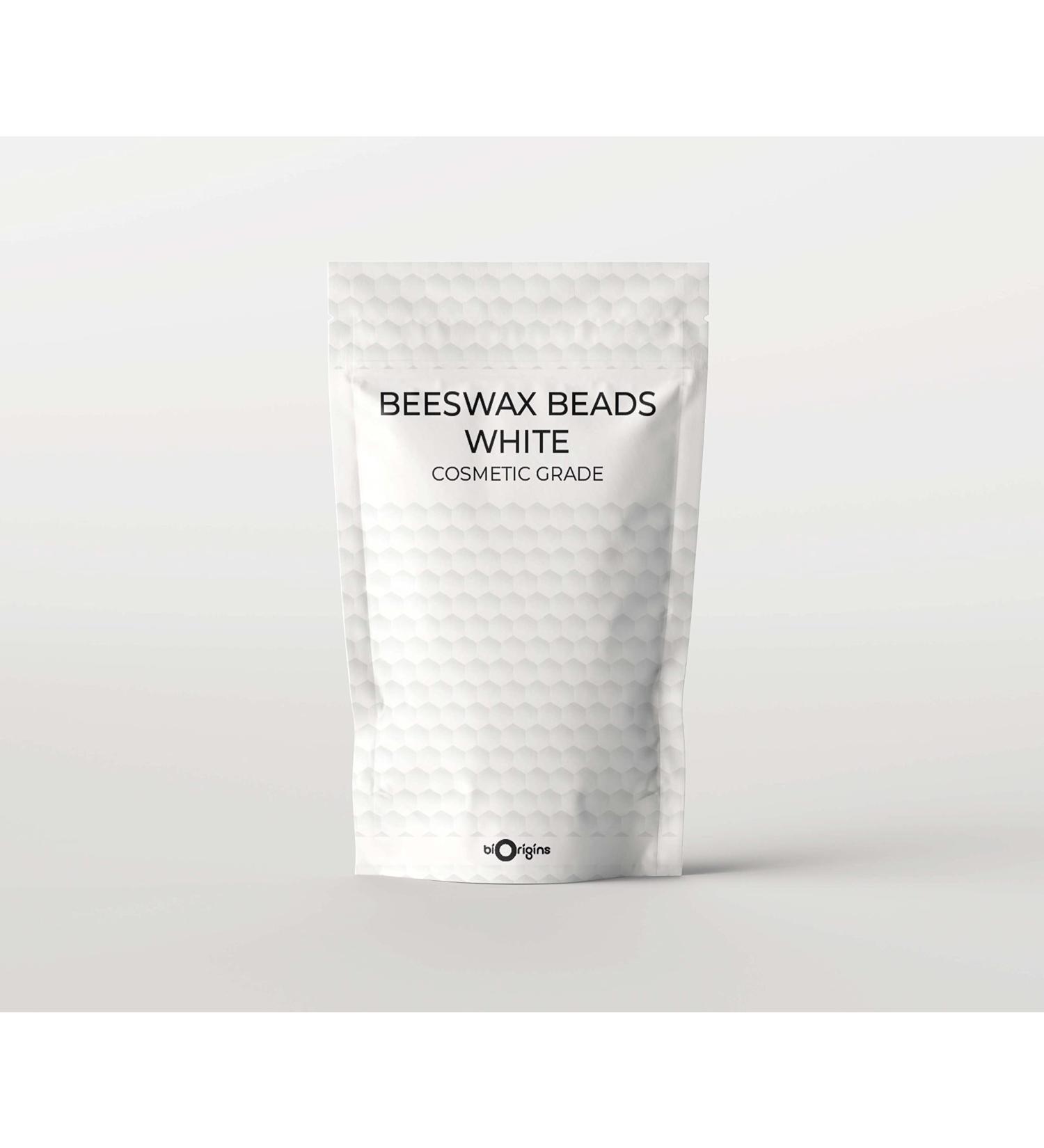 Buy Refined White Beeswax Pearls 500g | Pure Natural & Ideal for Crafting - International Shipping Available - Buy Online on SooperMarket.com