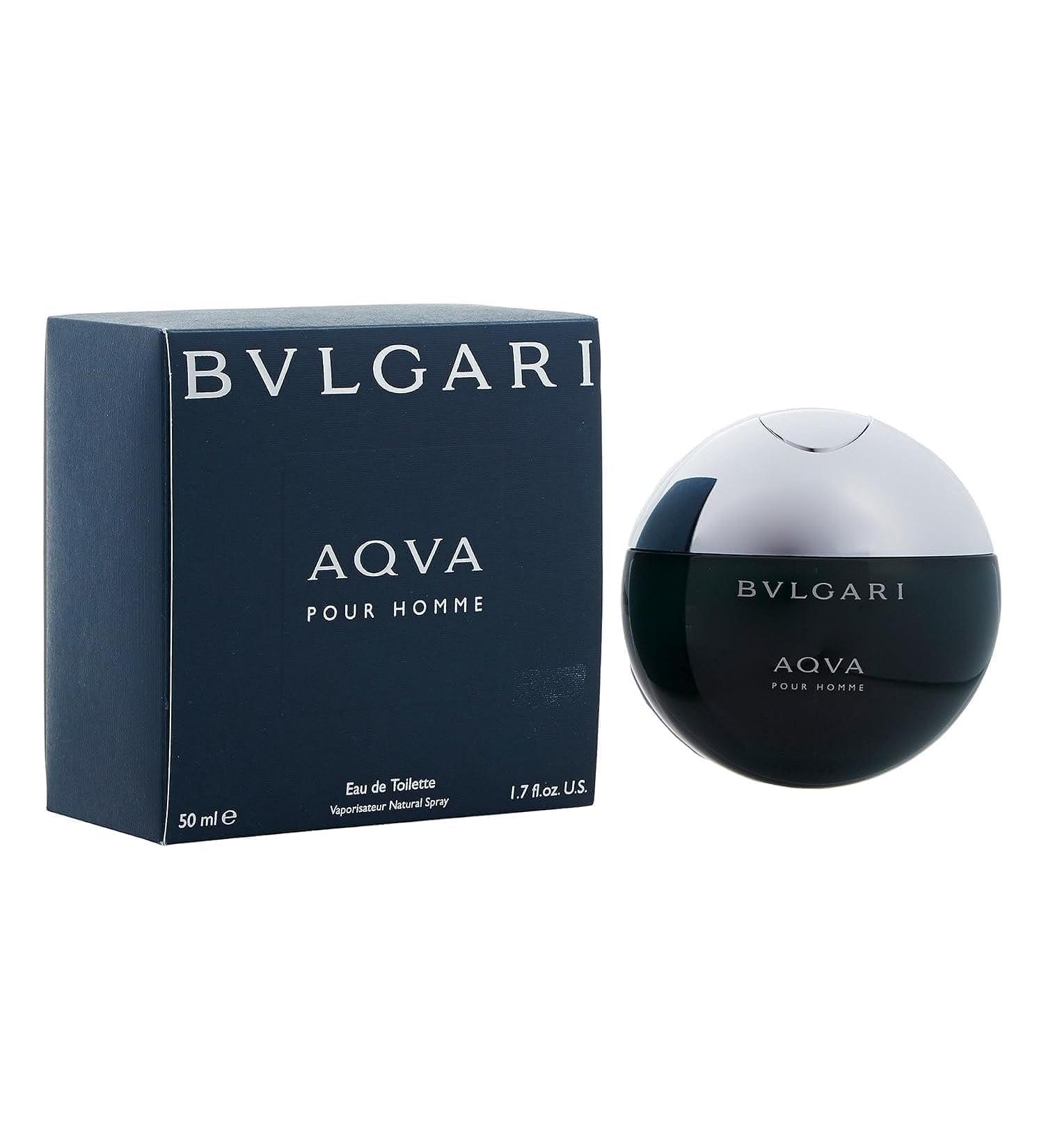 Aqua Pour Homme By BVLGARI FOR MEN 1.7 oz Eau De Toilette Spray Fresh 1.7 Ounce - Buy Online on SooperMarket.com