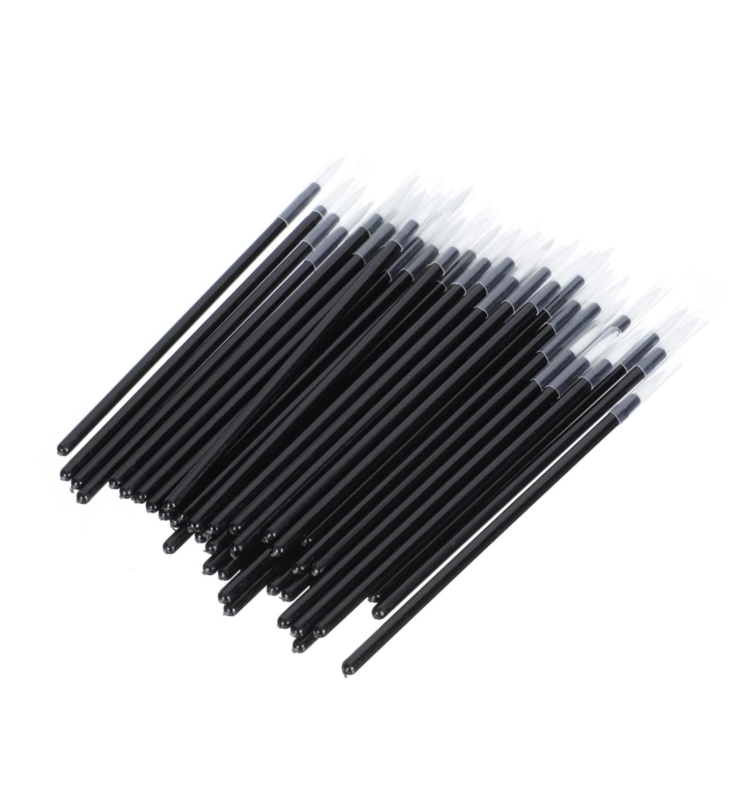 Mikinona Eyeliner Wands 50pcs Eyeliner Brush Makeup Brush Eyelash Tool Cosmetic Wand Cosmetic Brush Lip Line Eyes Woman - Buy Online on SooperMarket.com