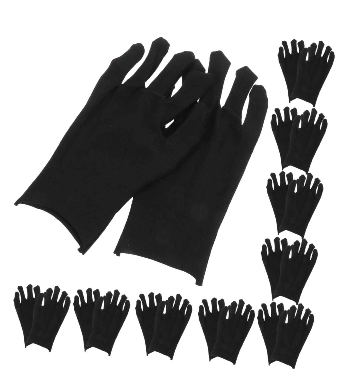 PLAFOPE 12 Pairs Working Gloves Comfortable Gloves Hand Gloves Cotton Gloves Labour Protection Gloves 21.00X11.00X0.20CM - Buy Online on SooperMarket.com