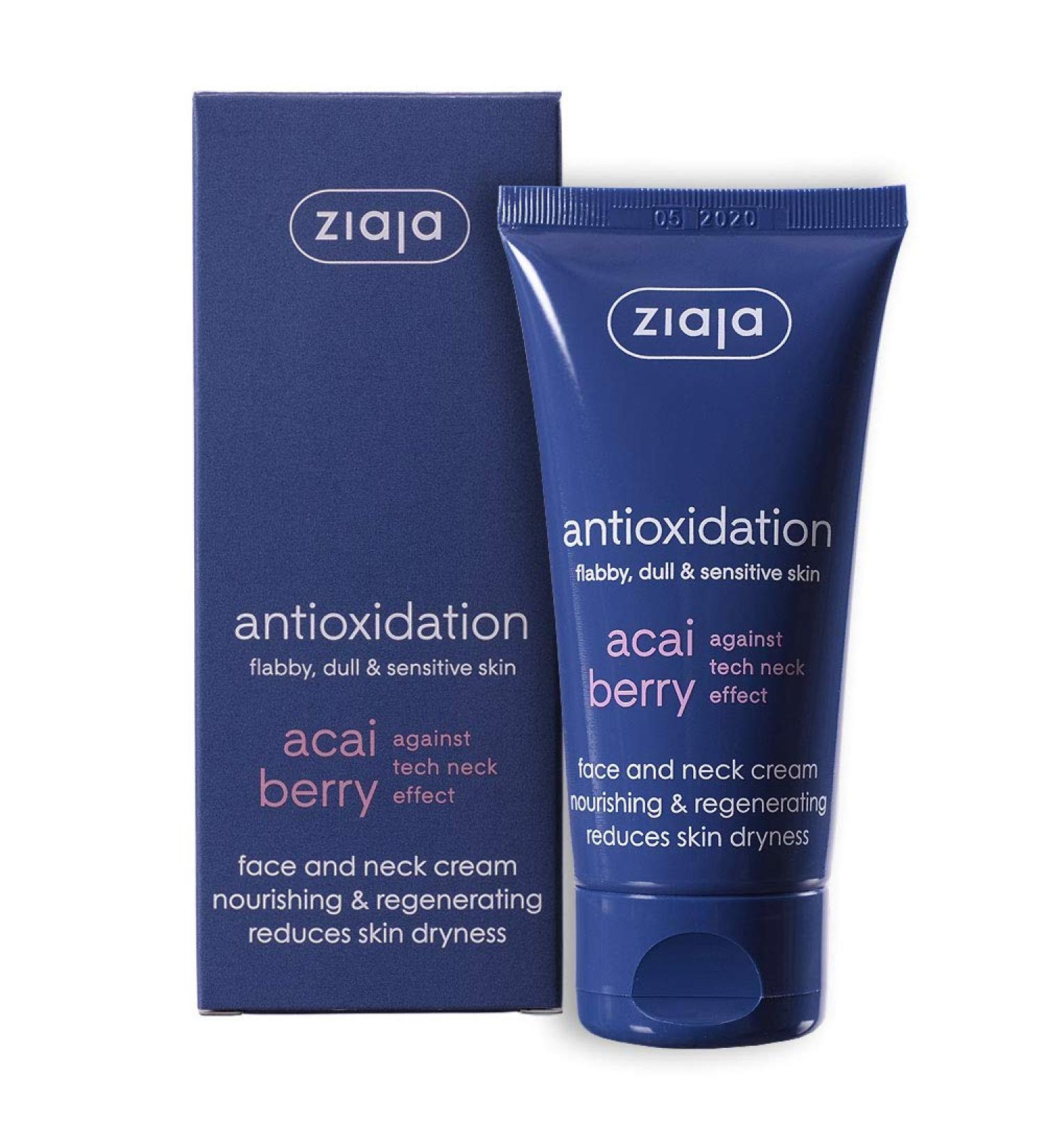 Ziaja Acai Berry Nourishing and Regenerating Face and Neck Cream