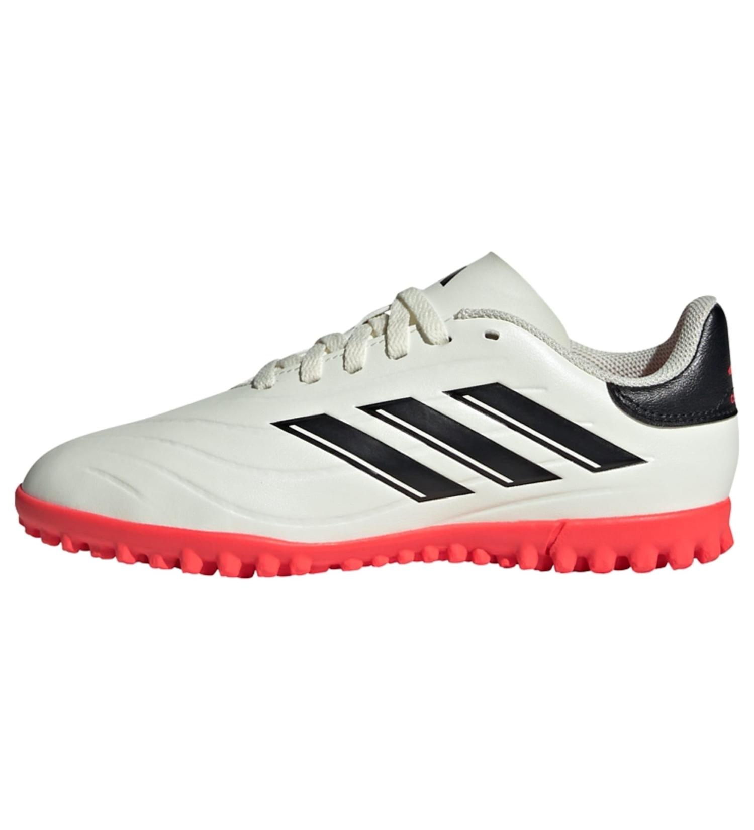 Buy adidas Unisex Kids' Copa Pure 2.4 Sneakers - 31 EU Ivory Core Black Solar Red | International Shipping Available - Buy Online on SooperMarket.com