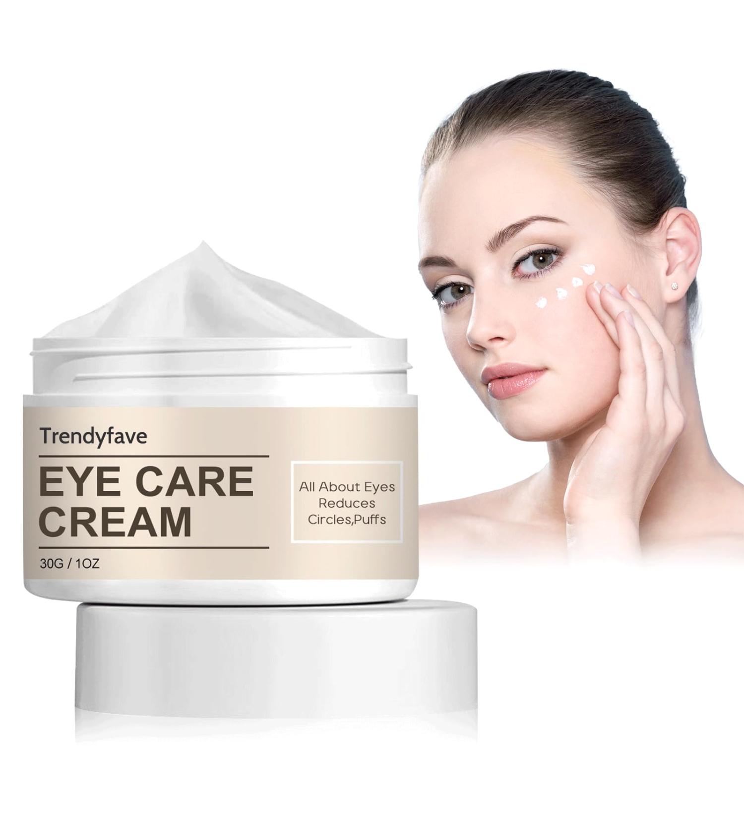 Trendyfave Eye Cream Anti Aging Eye Cream For Dark Circles And Puffy Eyes Moisturising Eye Tightening Cream Under Eye Cream Fade Fine Lines Tight Reduce Eye Bags - Buy Online on SooperMarket.com