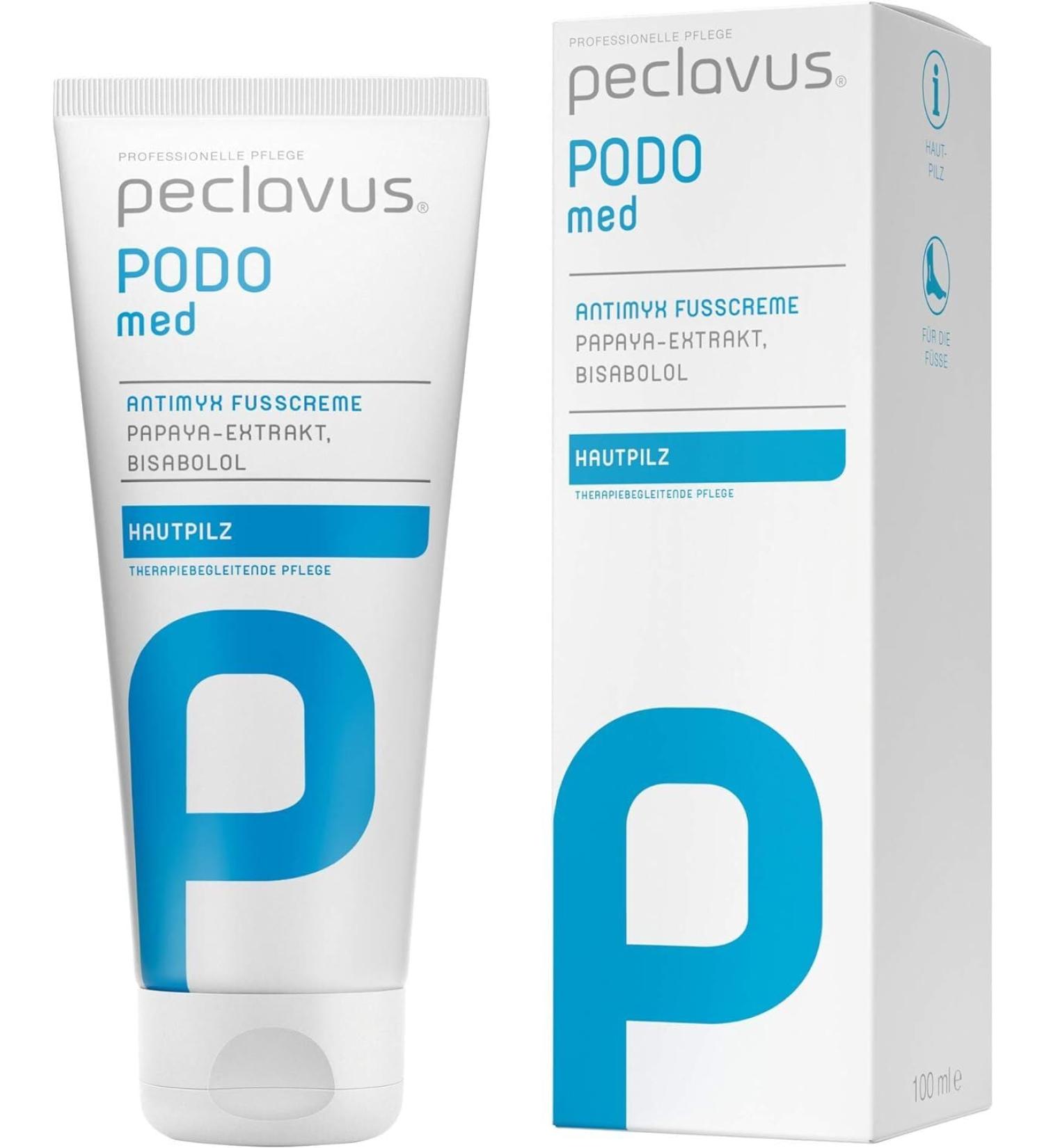 Buy Peclavus Podomed Antimyx Foot Cream 100 ml - Antifungal Foot Care for Healthy Feet | International Shipping Available - Buy Online on SooperMarket.com