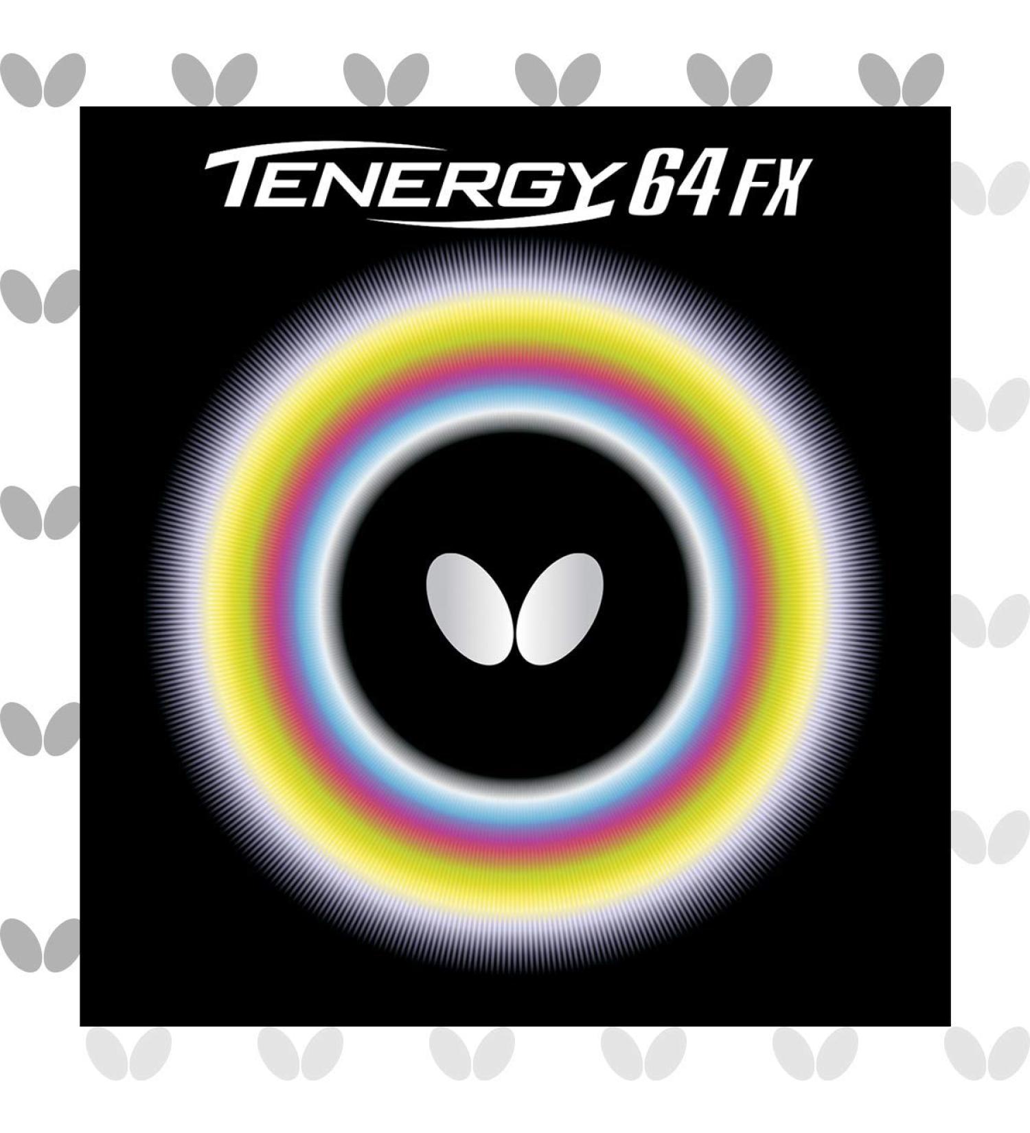 Butterfly Tenergy 64 FX Table Tennis Rubber | Professional Inverted Rubber | 1.7mm, 1.9mm, or 2.1mm | Red or Black - 2.1mm Black - Buy Online on SooperMarket.com