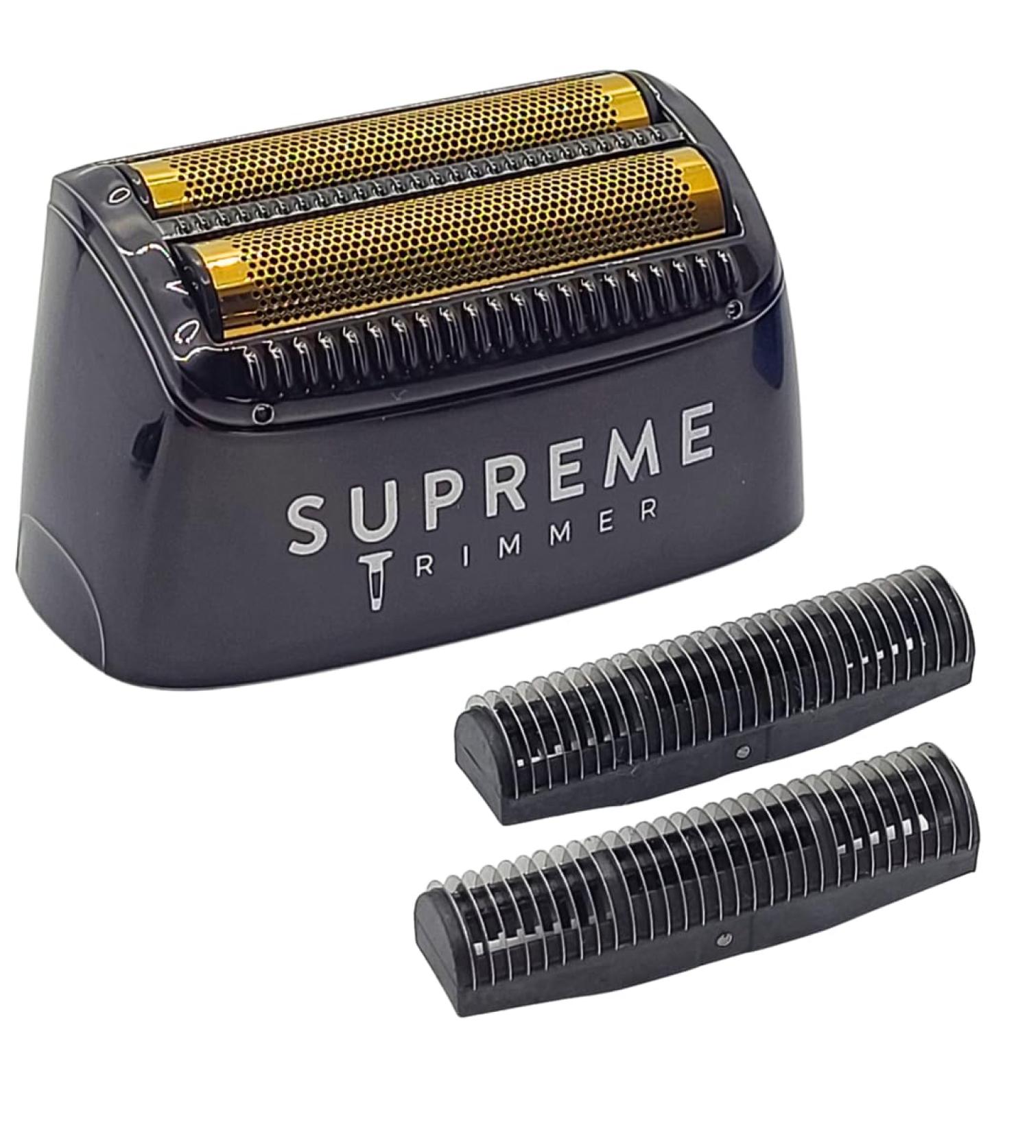 Supreme Trimmer Replacement Foil & Cutter SB55 - Hypoallergenic Black Foil for Crunch Lite STF600 - Durable & Efficient Shaving Solutions - Buy Online on SooperMarket.com