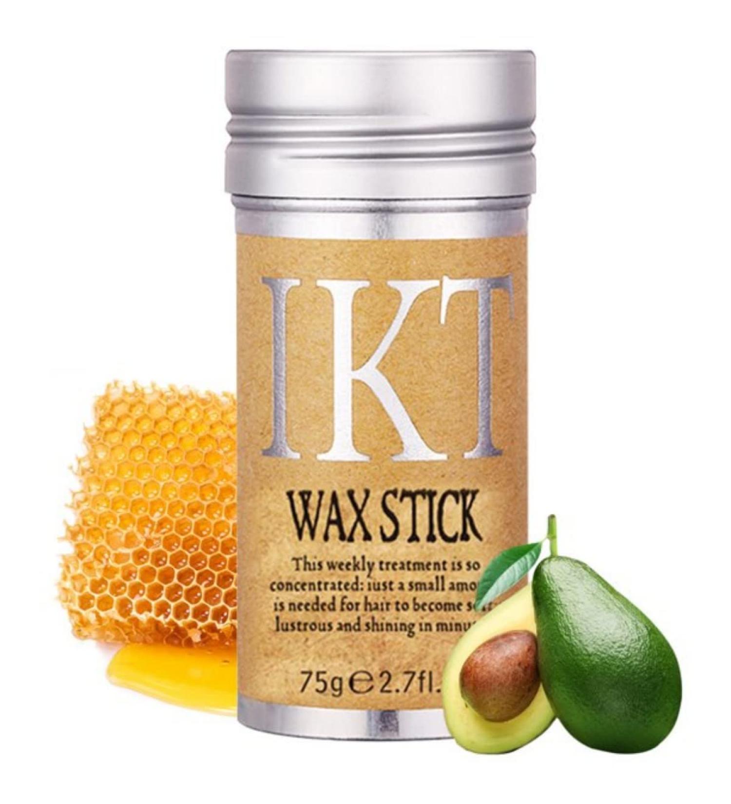 Bilisar Hair Wax Stick - Non-greasy Slick Hair Pomade for Long-lasting, Professional Styling - Portable Broken Hair Shaping Wax - Buy Online on SooperMarket.com