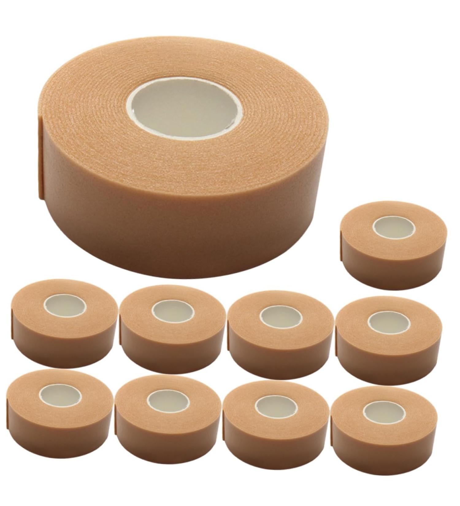FRCOLOR 10 Rolls Eyelash Tape | Adhesive Fabric Lash Tape for Eyelash Extensions & DIY Beauty Tools - Buy Online on SooperMarket.com