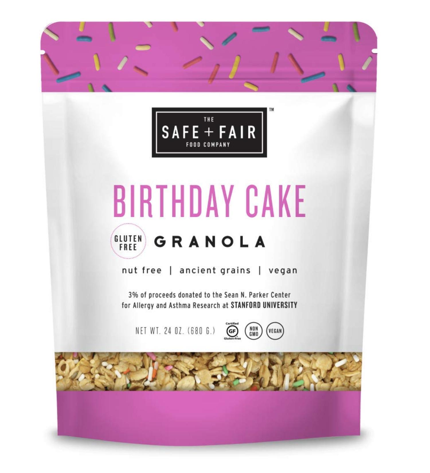 Safe Fair Food Birthday Cake - 24 oz | Delicious & Allergy-Friendly Treat - Buy Online on SooperMarket.com