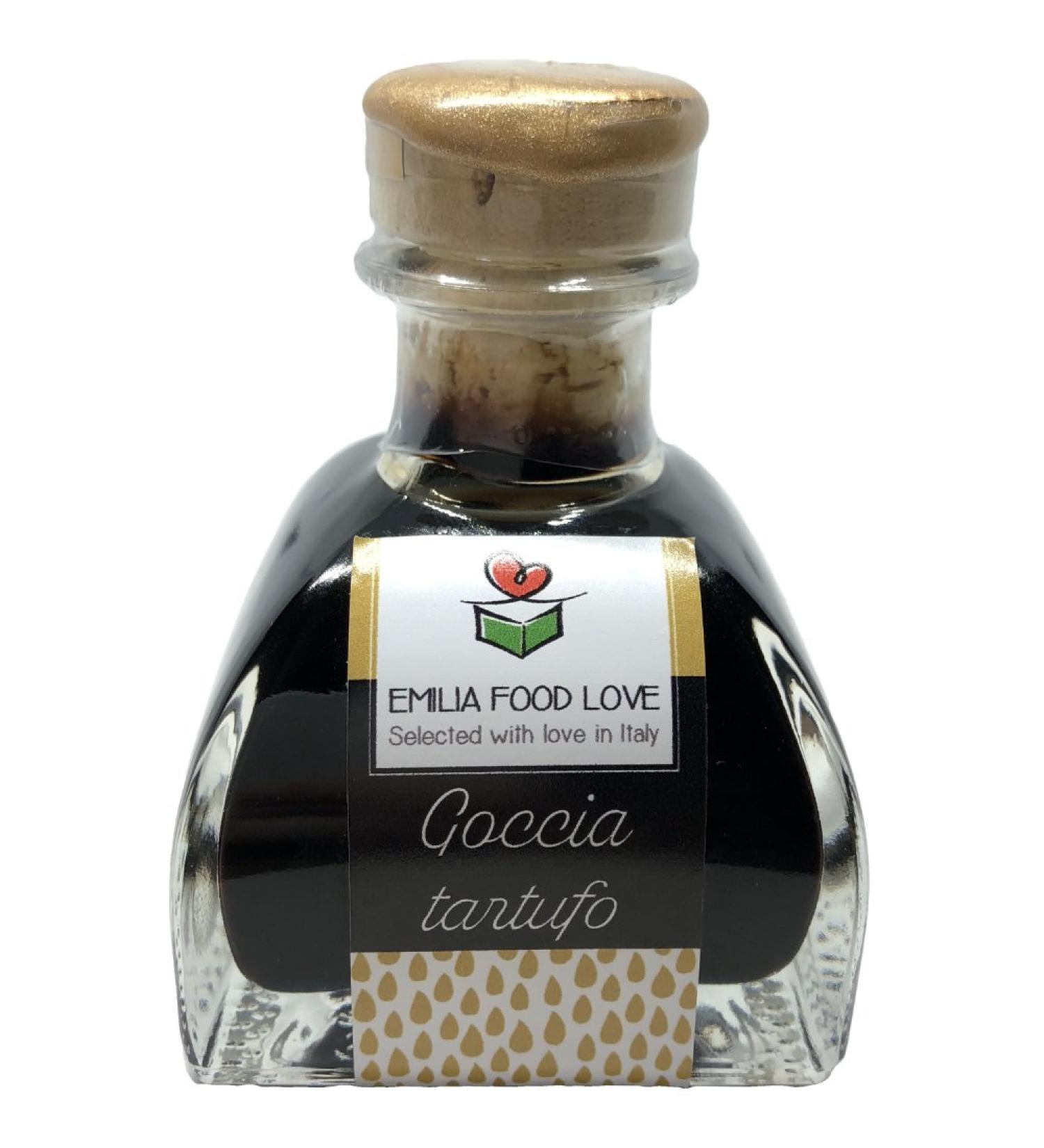 GOCCIA Tartufo - Balsamic White Truffle Dressing - EMILIA FOOD LOVE - Selected with love in Italy - Condimento Balsamico al Tartufo Bianco - Buy Online on SooperMarket.com