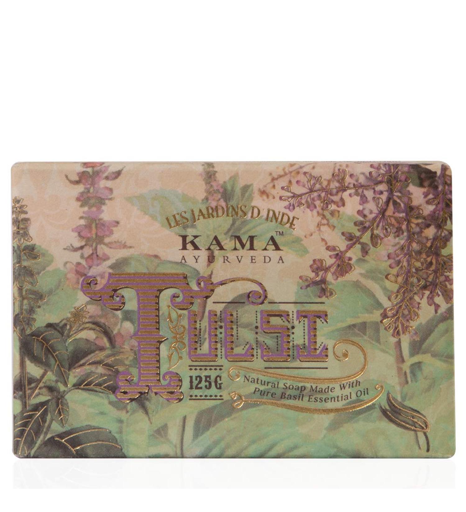 Kama Ayurveda Natural Tulsi Soap 125g - Buy Online on SooperMarket.com