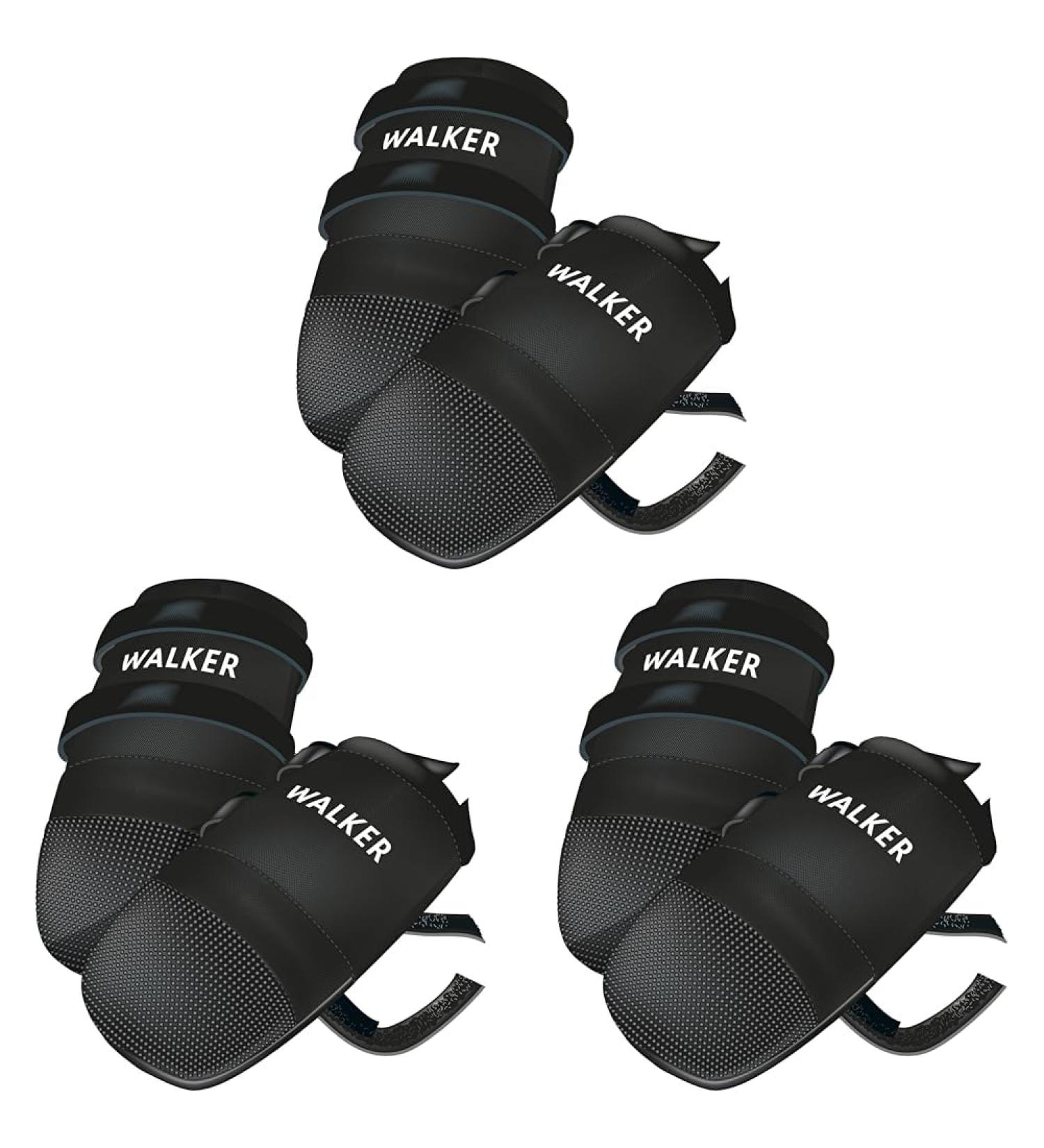TRIXIE Water-Repellent Dog Shoes - Paw Protection for Small Breeds Black 2-Piece Set (Pack of 3) - Buy Online on SooperMarket.com
