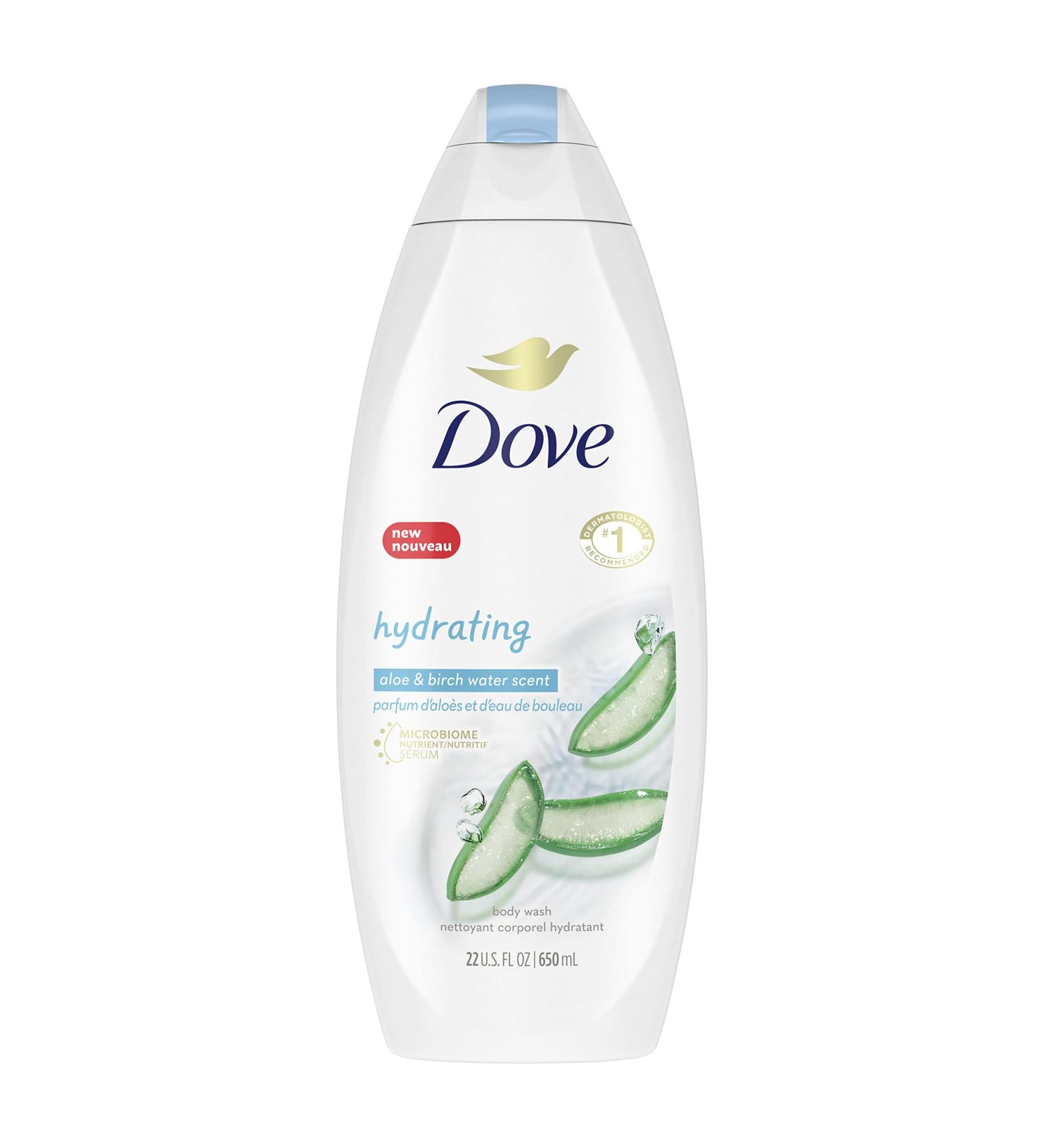 Dove Nourishing Body Wash - Hydrating Aloe & Birch Water, 22 fl oz - Buy Online on SooperMarket.com