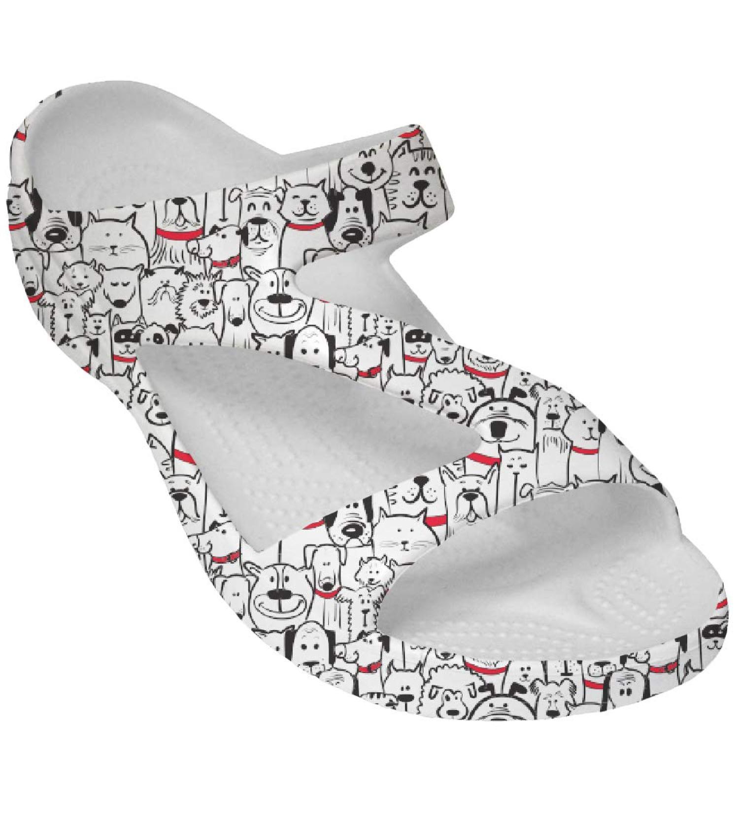 DAWGS Women's Arch Support Loudmouth Z Sandals 8 Woof