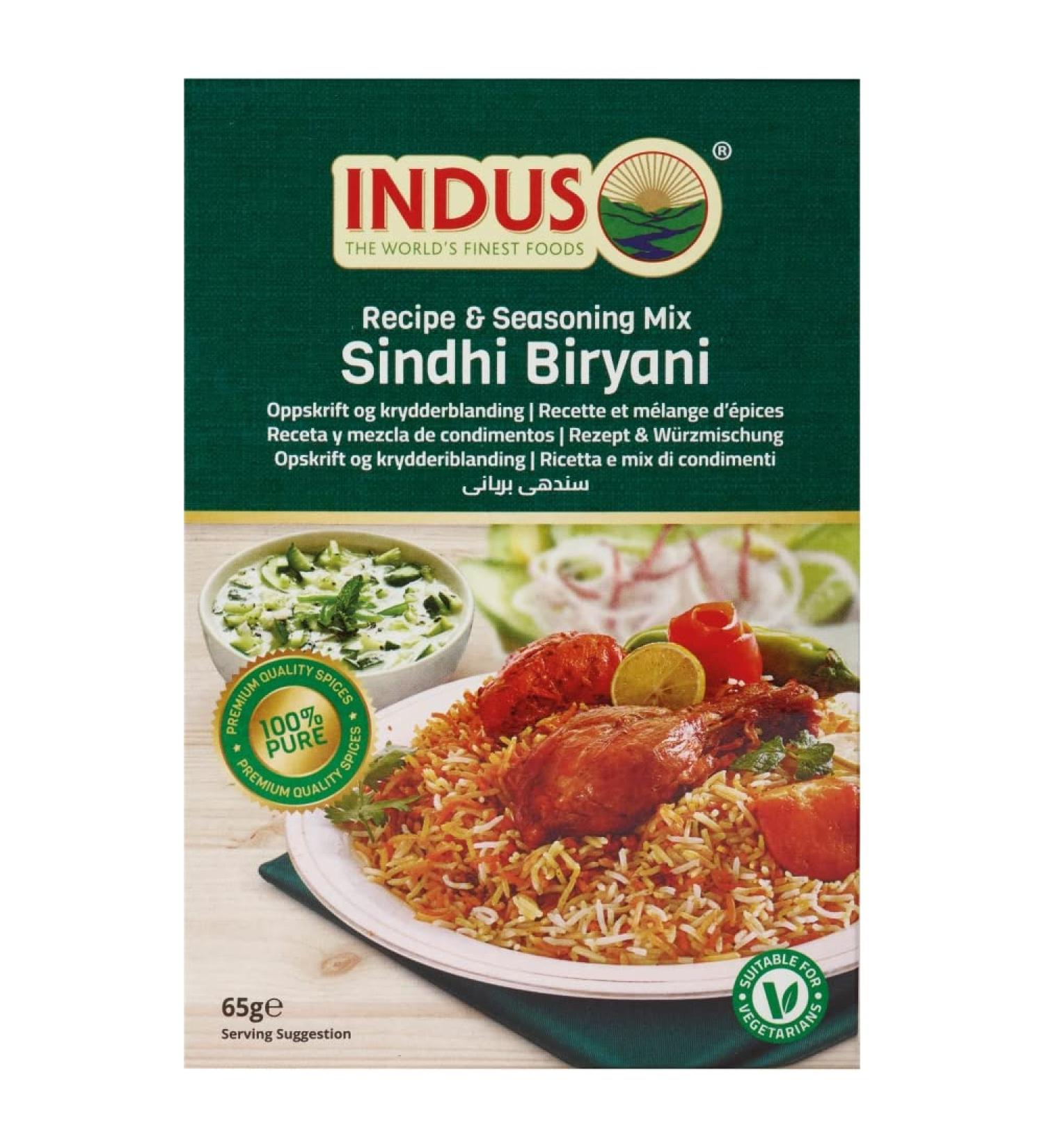 Indus Recipe & Seasoning Mix Sindhi Biryani 65g