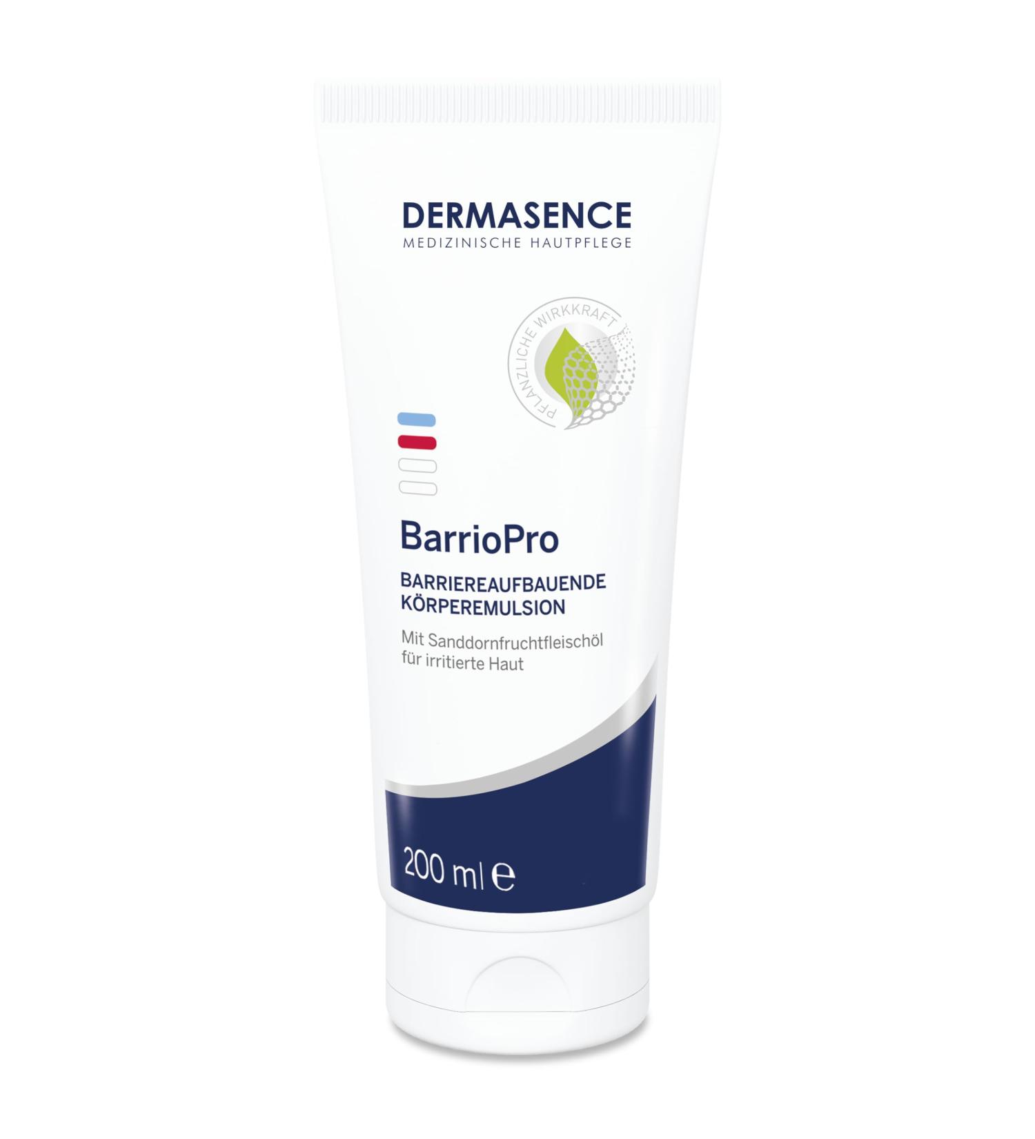 Dermasence Barricro Body Emulsion 200ml - Barrier-Strengthening & Hydrating Care for Irritated Skin - Ideal for Aesthetic Treatments & After-Sun Care - International Shipping Available - Buy Online on SooperMarket.com
