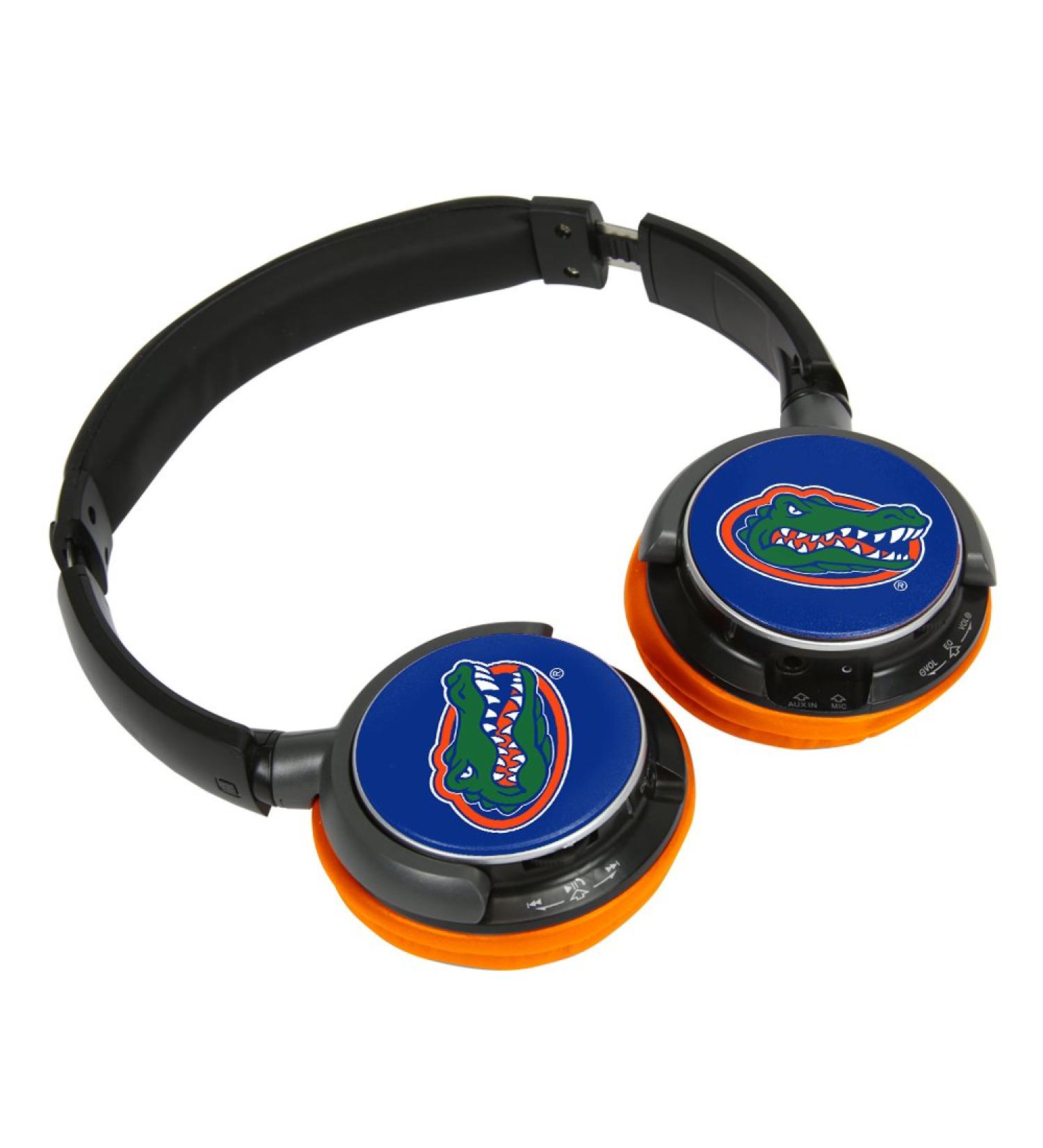 Florida Gators Bluetooth Headphones by AudioSpice - NCAA Sonic Jam - Buy Online on SooperMarket.com