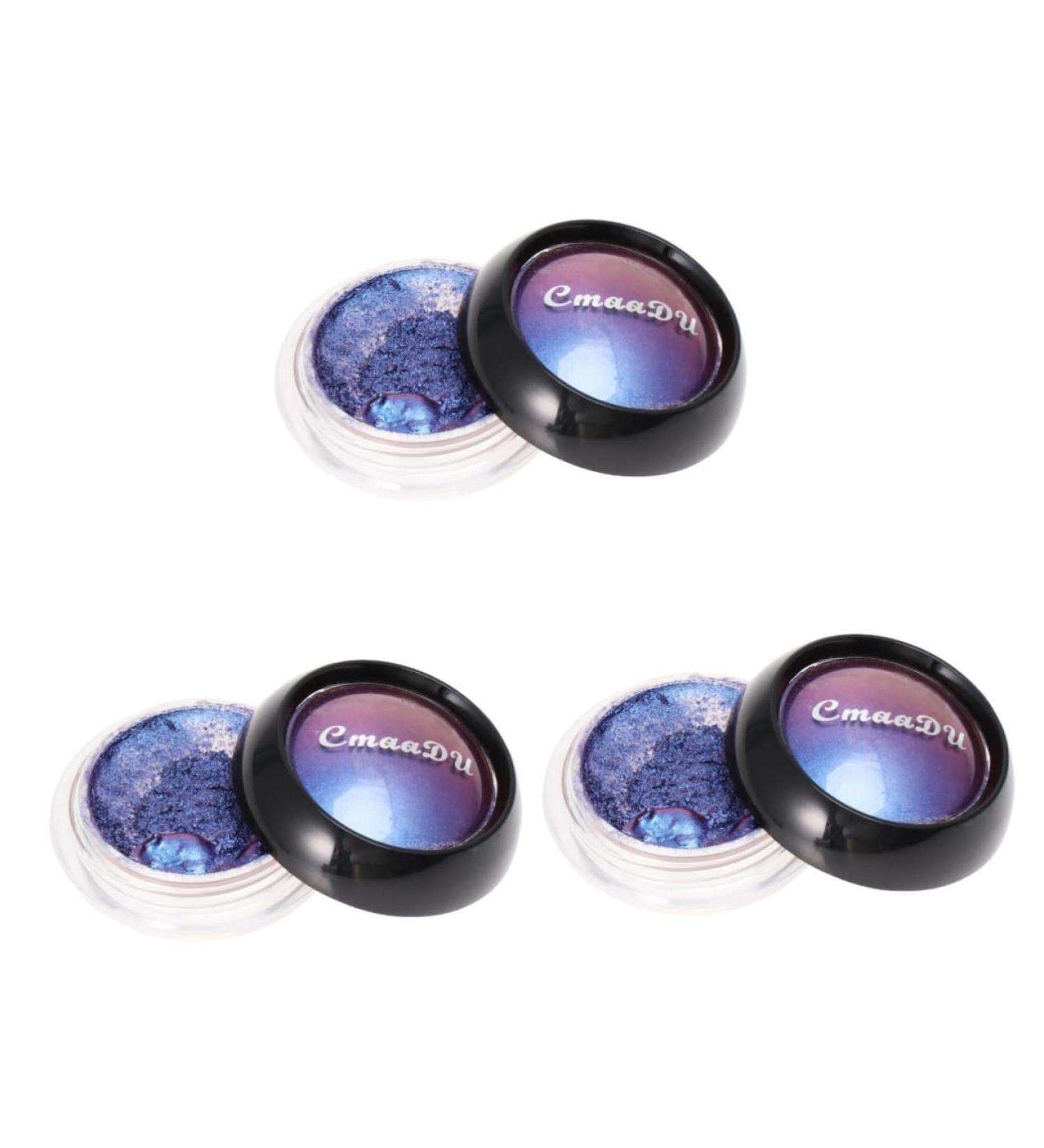 Angoily 3pcs Eye Shadow Eyeshadow Makeup Cosmetic Bright Light 1 count (Pack of 1) Bluex3pcs - Buy Online on SooperMarket.com