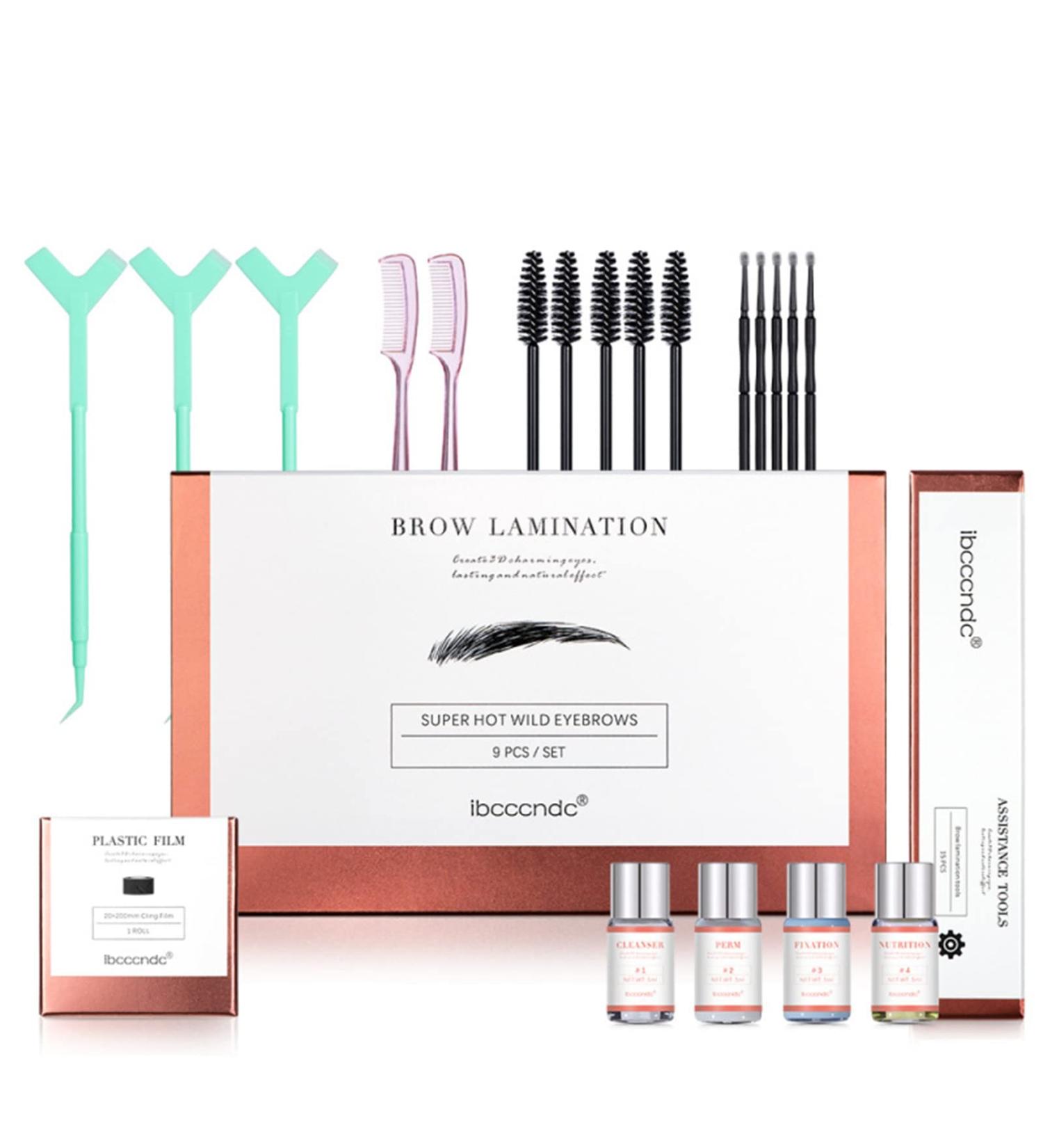FantasyDay Brow Lamination Kit DIY Eyebrow Lamination Kit Professional Eye Brow Perm Kit Brown - Buy Online on SooperMarket.com