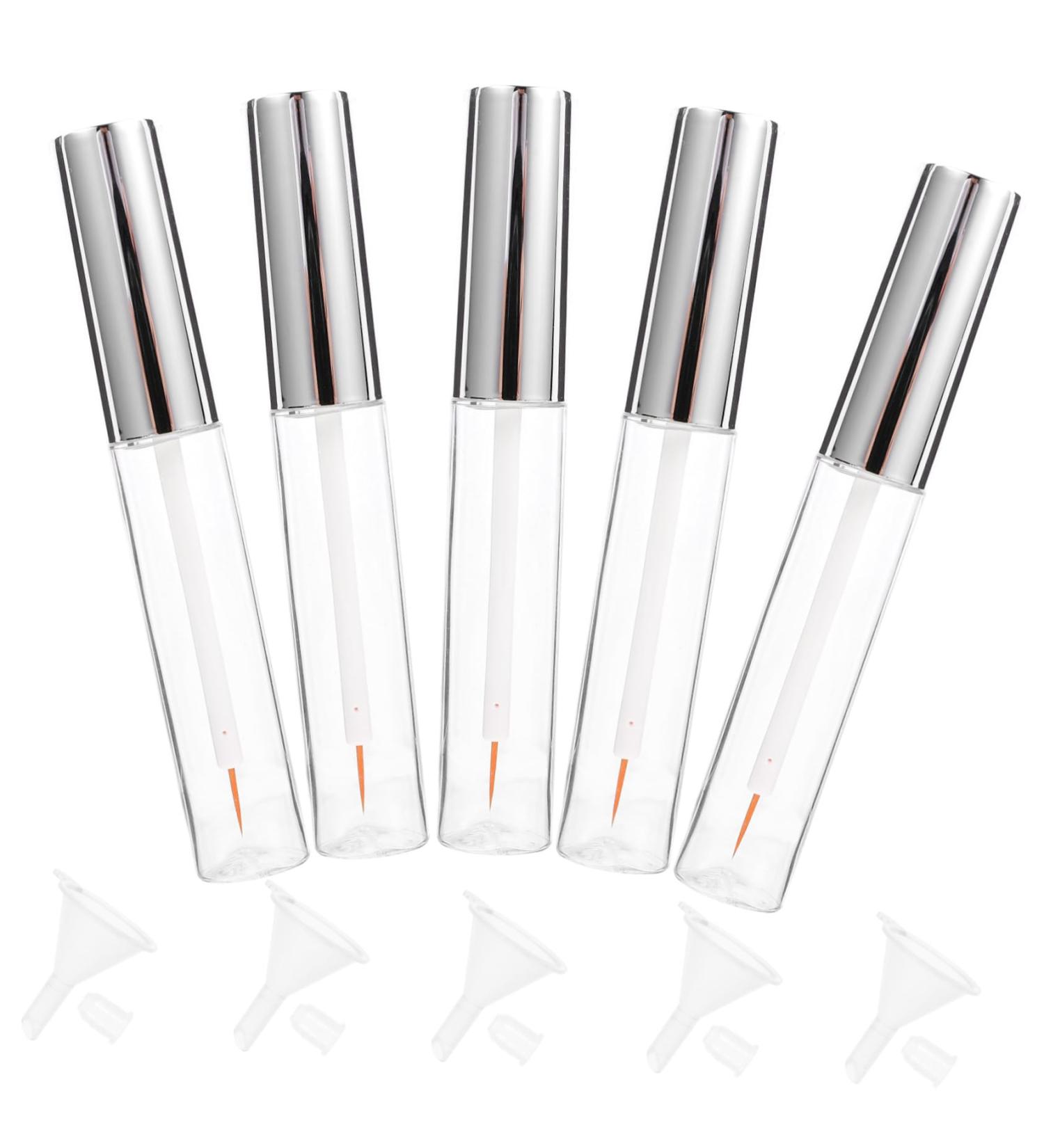 PLAFOPE 35 Pcs Mascara Tube with Wand Empty Mascara Tube Seed Oil Pump Bottle Dispenser Fat Oil Transparent - Buy Online on SooperMarket.com
