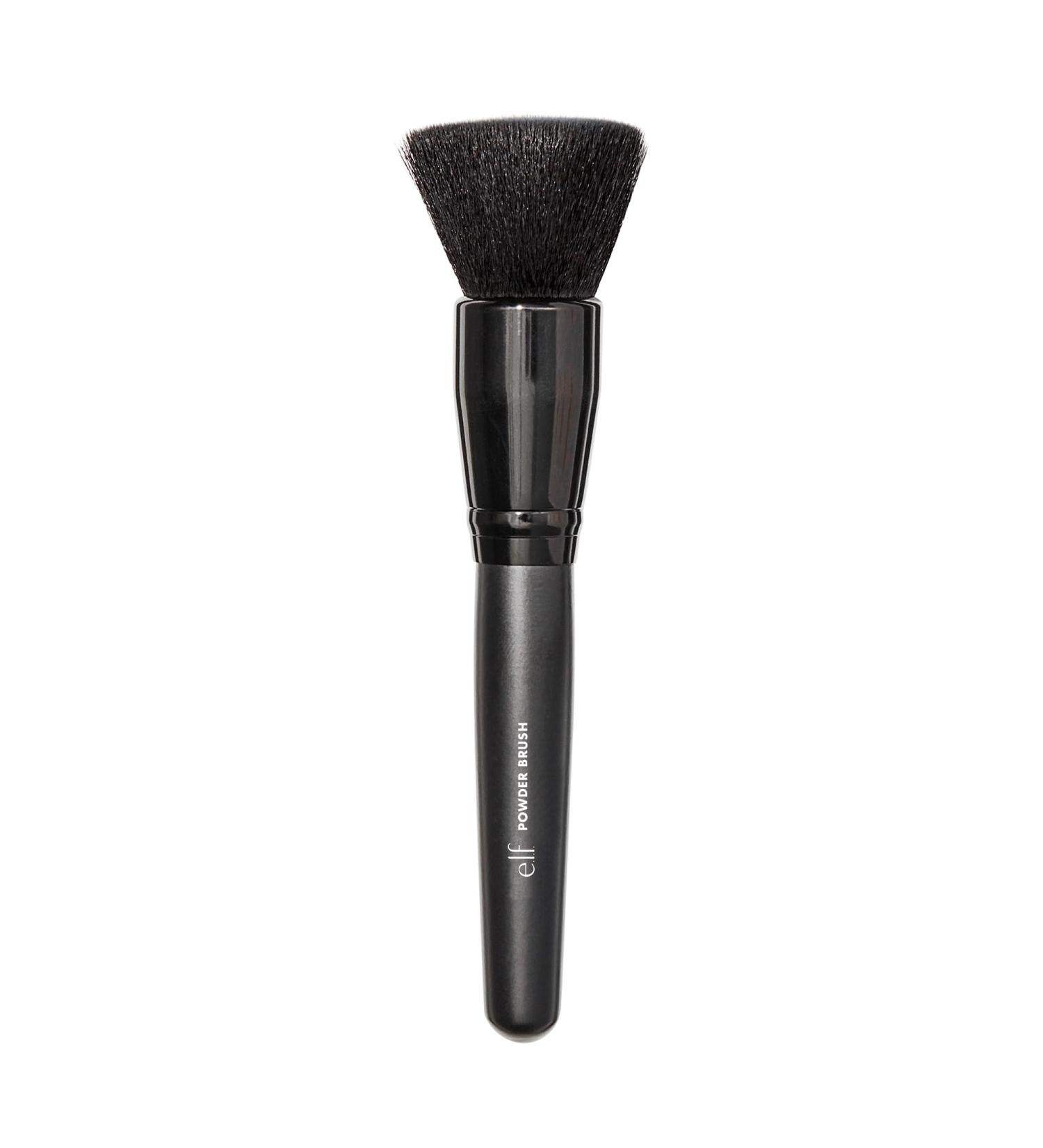 Eleven Powder Brush - Professional Vegan Makeup Tool for Wet & Dry Products | Contoured Animal Test-Free - Buy Online on SooperMarket.com