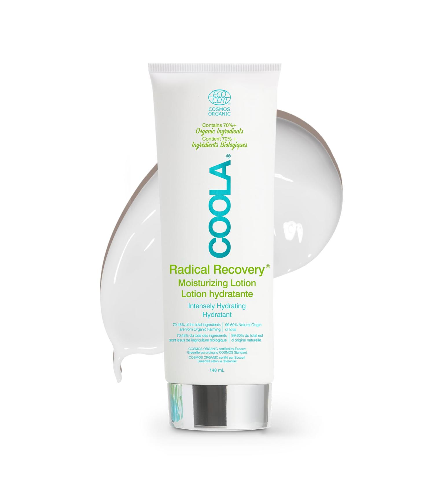 Coola Radical Recovery After Sun Lotion Soothing and Hydrating Formula 70 Percent + Organic and Cruelty Free 180 ml - Buy Online on SooperMarket.com