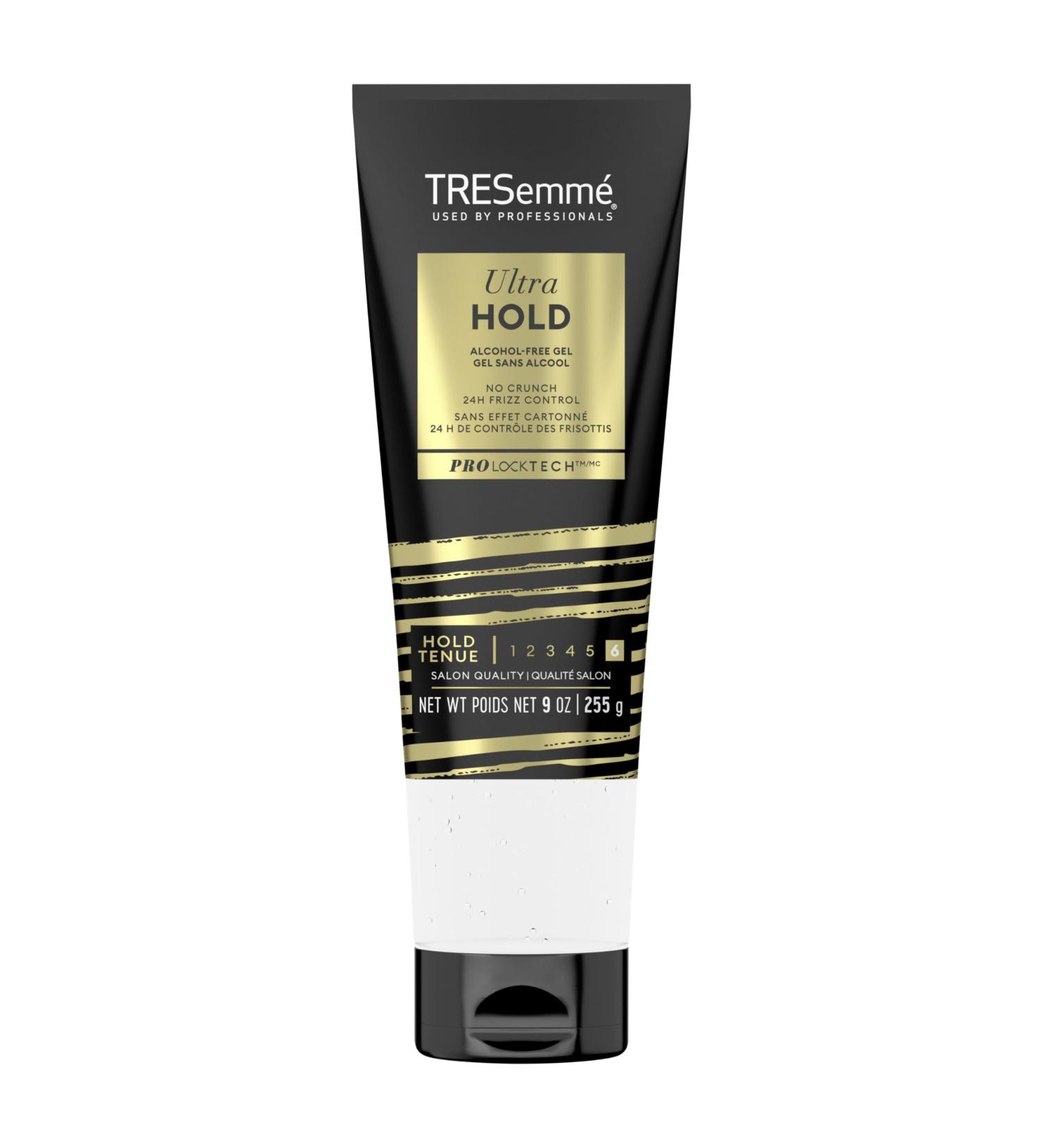 TRESemm Hair Gel Ultra Hold - No Crunch 24H Frizz Control Alcohol-Free 9 oz Unscented - International Shipping Available - Buy Online on SooperMarket.com