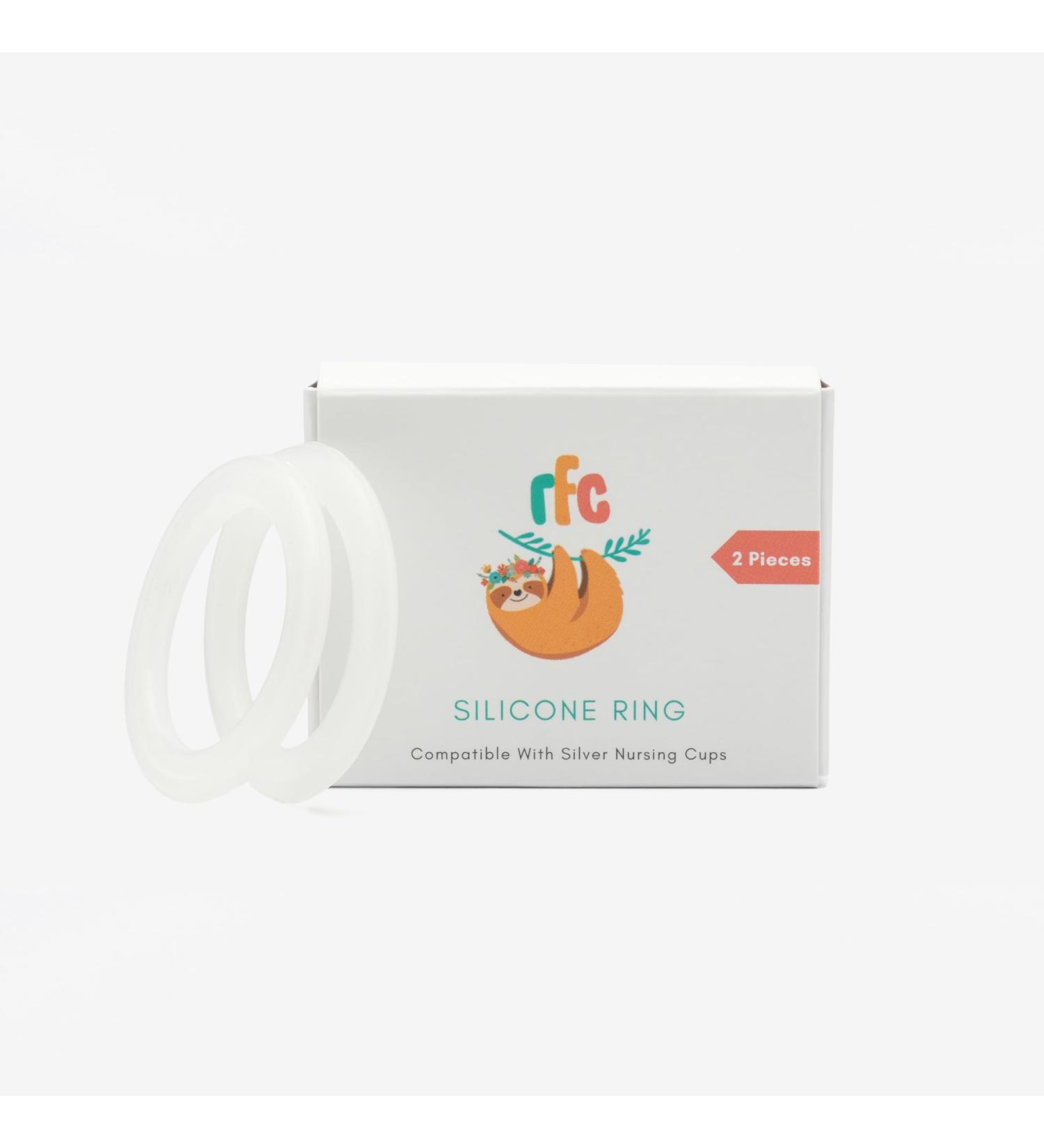 RFC Silicone Comfort Rings for Silver Nursing Cups
