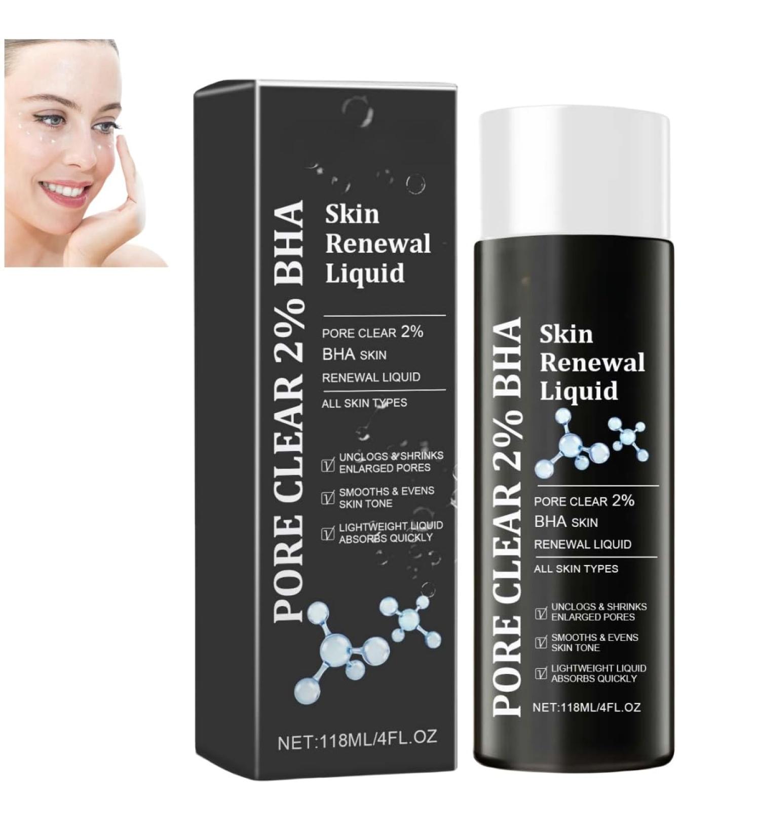GeRRiT Poreclear 2% BHA Skin Fluid Facial Skin Refining Serum Skin Liquid Facial Exfoliator Facial Exfoliating Serum 1pcs - Buy Online on SooperMarket.com