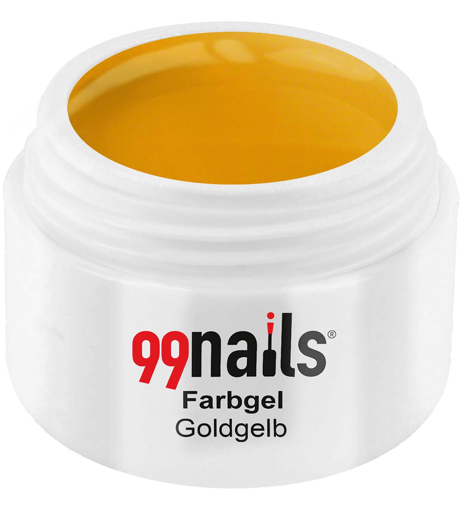 99nails Color Gel - Golden Yellow (1 x 5 ml) | Premium Gel Nail Polish for International Shipping - Buy Online on SooperMarket.com