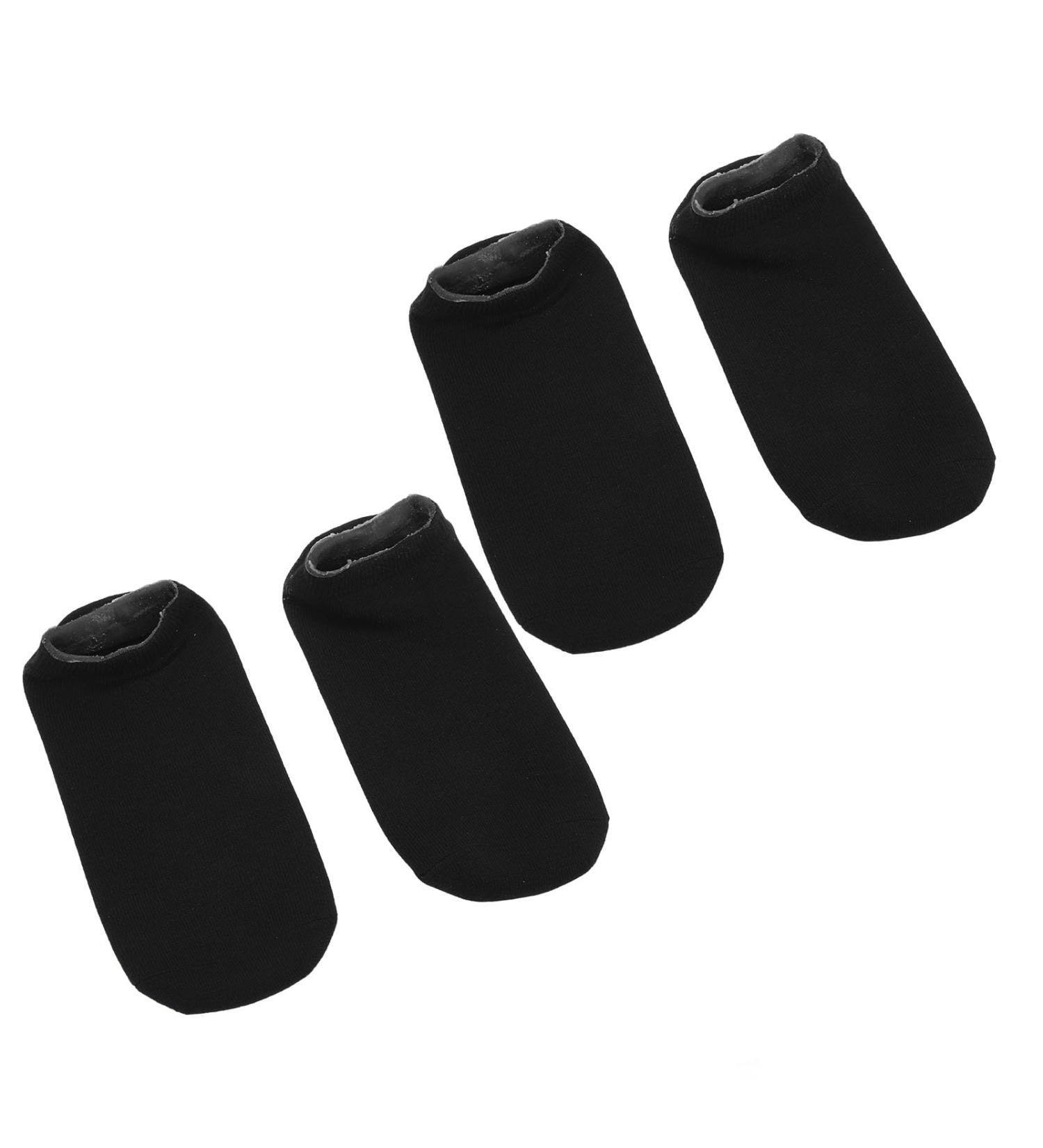 2 Pairs Deep Moisturizing Gel Socks for Rough Cracked and Dry Skin Gel Lined Foot Moisturizing Socks Black - Buy Online on SooperMarket.com