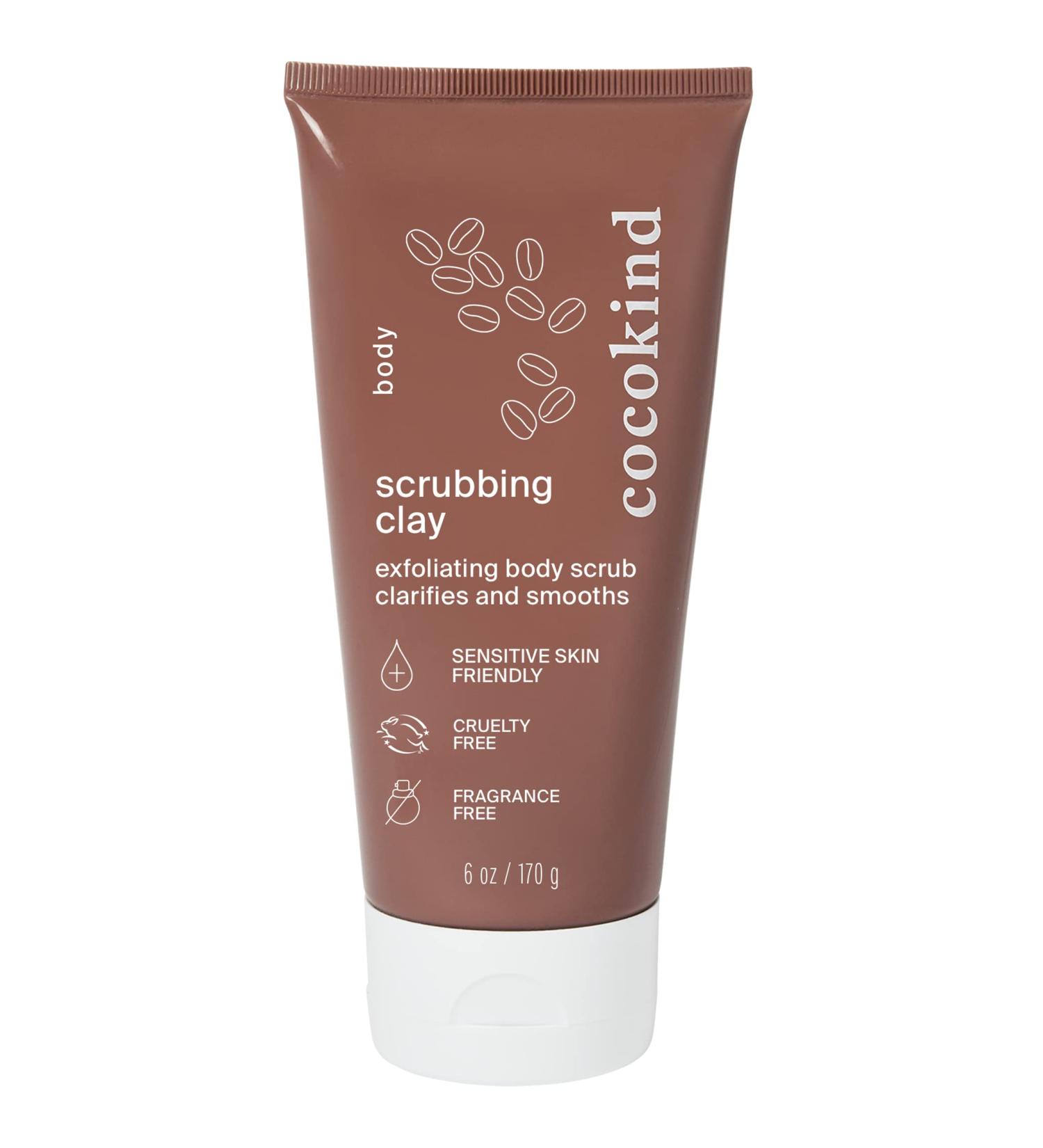 Cocokind Scrubbing Clay | Exfoliating Body Scrub & Wash | Brightening Coffee Body Exfoliator | Ideal Skin Care Products for All Skin Types - Buy Online on SooperMarket.com