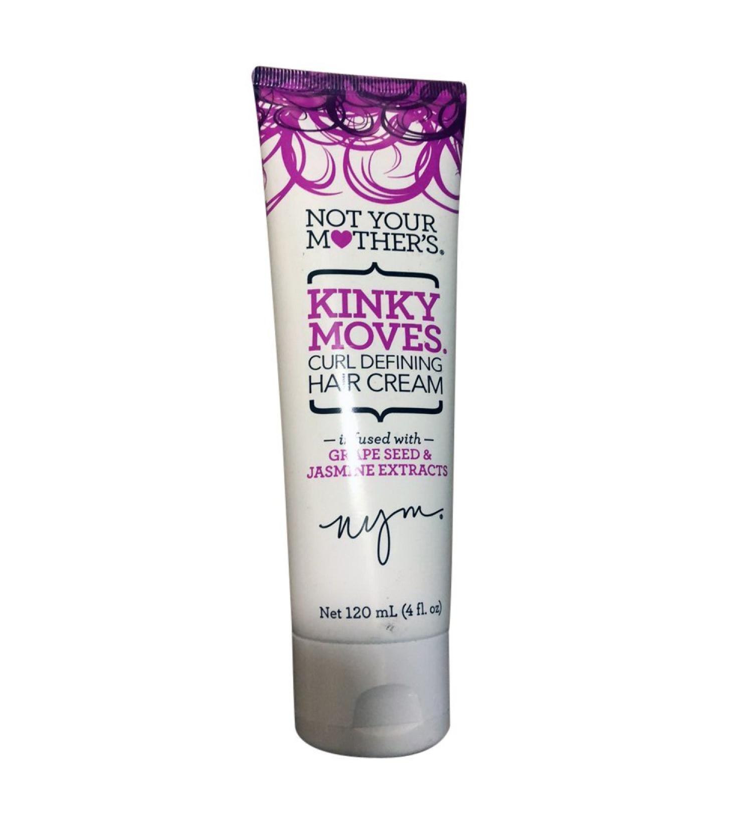 Not Your Mothers Kinky Moves Hair Cream 4 Ounce (Curl Define) (120ml) (2 Pack)