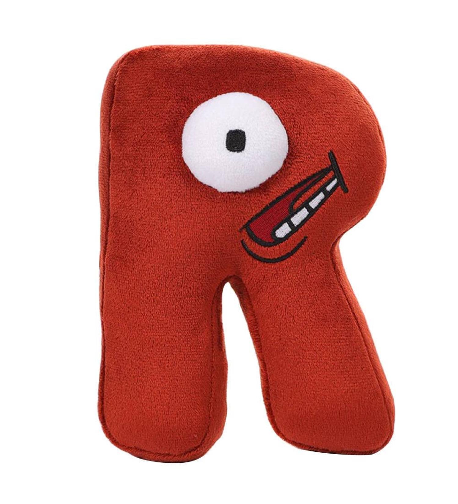 Alphabet Lore Plush Animal Toy - Educational Stuffed Doll for Kids and Adults - Cute and Funny Cartoon Design - Perfect Gift for Christmas and Birthdays - Buy Online on SooperMarket.com