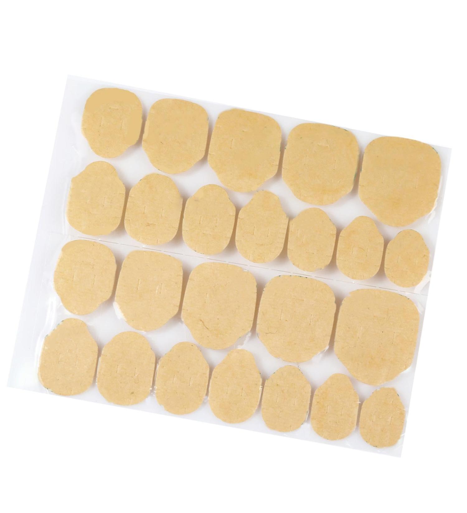 Teksome Press on Nail Glue Tabs - 24 (1 Sheet) Nail Adhesive Jelly Sticky Tabs - Long Lasting Press on Nail Stickers Nail Glue Tabs for False Nail Tips - Buy Online on SooperMarket.com