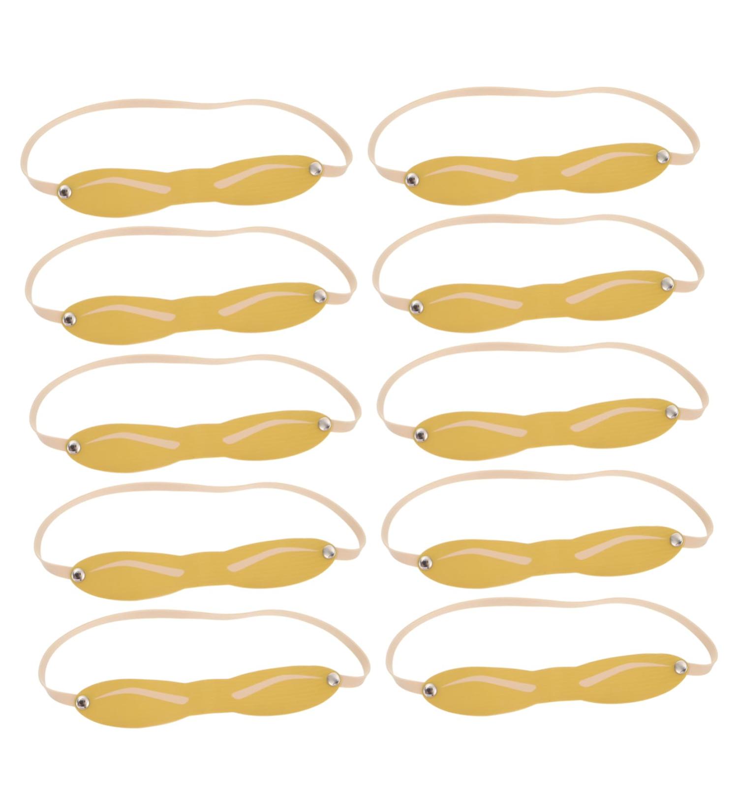 WOONEKY 10pcs Eyebrow Practice Skin Artificial Skin Waterproof Brow Pencil Eyebrow Fake Skin 22X3X0.2CM As Shown - Buy Online on SooperMarket.com