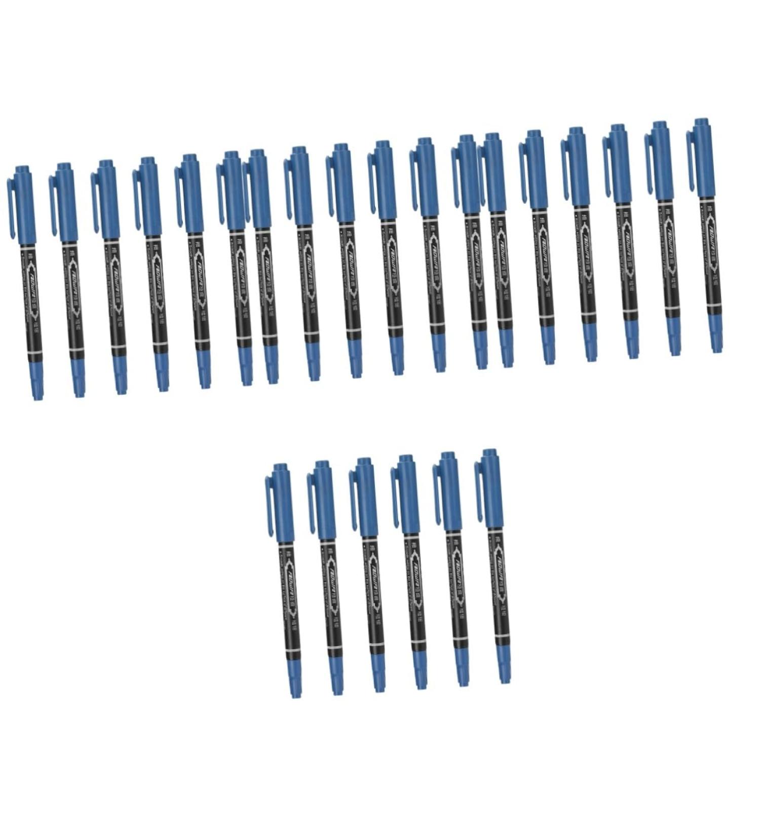 Beavorty 24 Pcs eyebrow marker pen eyebrow pen dual tip markers simple oil pen Accessories make up - Buy Online on SooperMarket.com