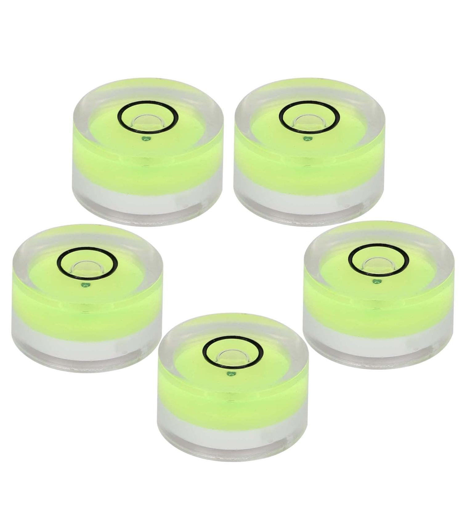 Universal Mini Bubble - Portable Transparent ABS Bubble for Electronic Scales | 5 Pieces - International Shipping Available - Buy Online on SooperMarket.com
