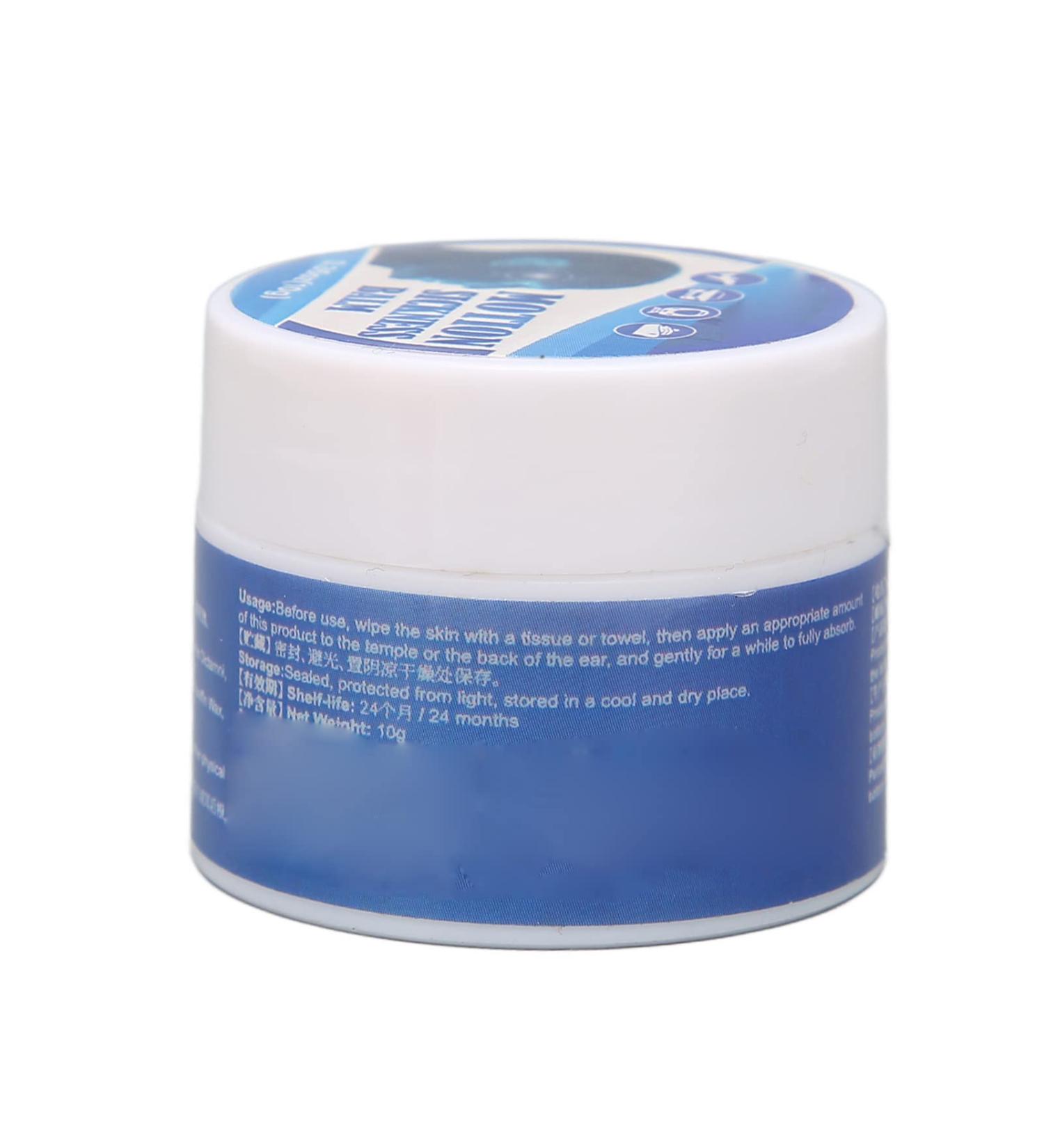Travel Dizziness Relief Cream - Natural Motion Sickness Relief for Plane Trips - Buy Online on SooperMarket.com