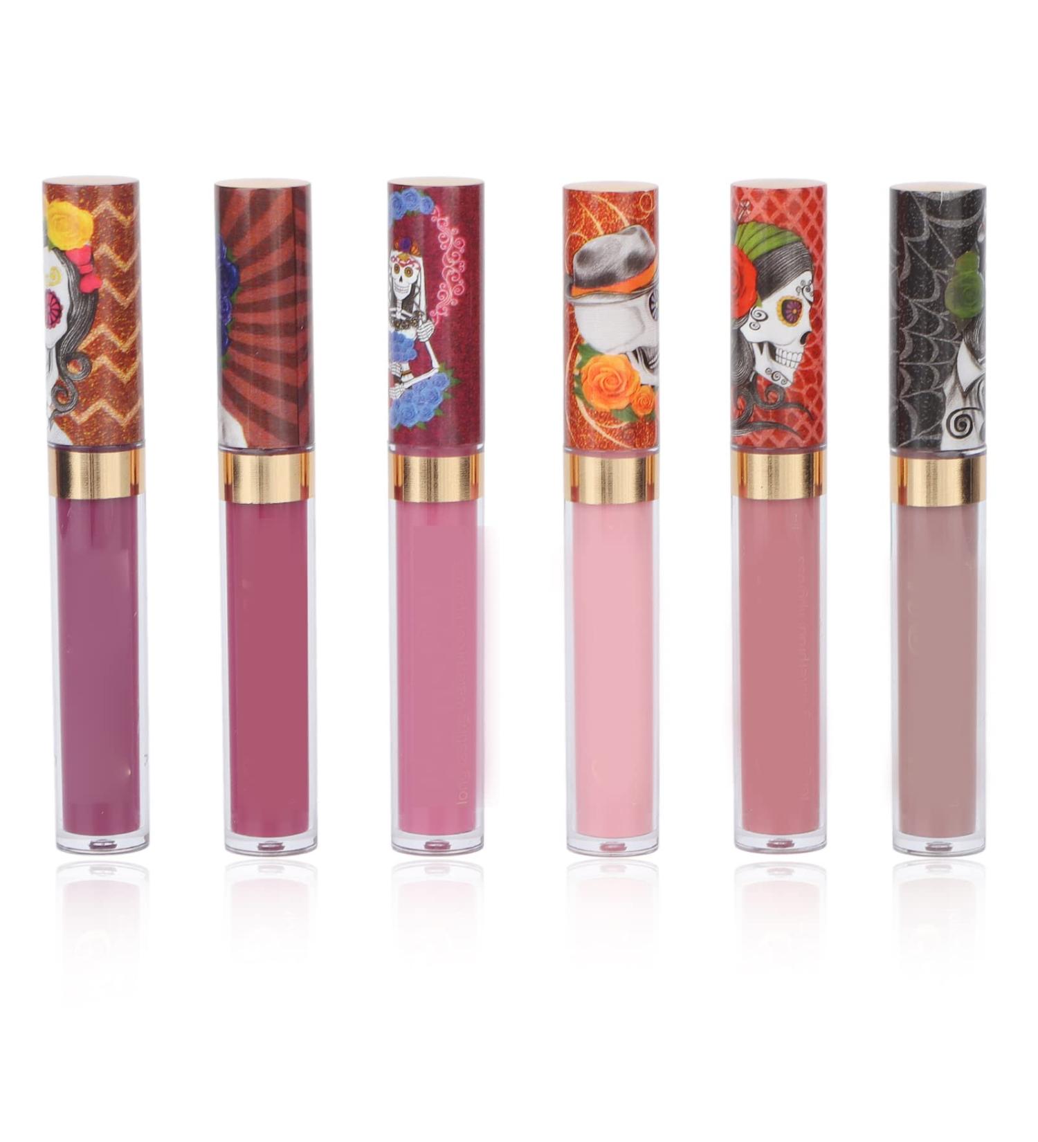 6PC Matte Nude Liquid Lipstick Set | Long-Lasting Easy Application Intense Color & Hydration Perfect for All Skin Types - Buy Online on SooperMarket.com