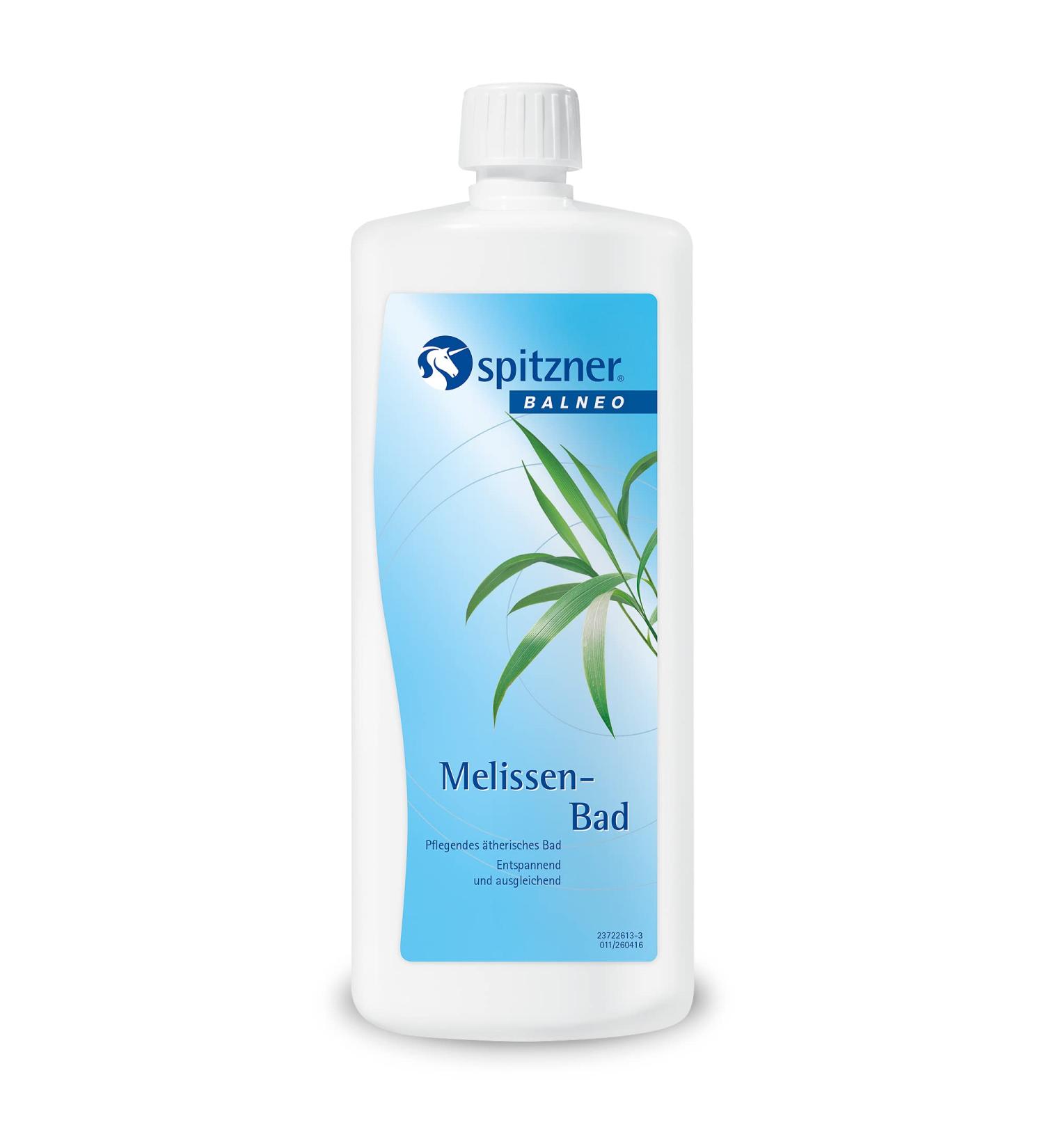 Spitzner Health Bath Lemon Balm 1000 ml - Calming Bath Additive with Lemon Balm Extract | International Shipping Available - Buy Online on SooperMarket.com